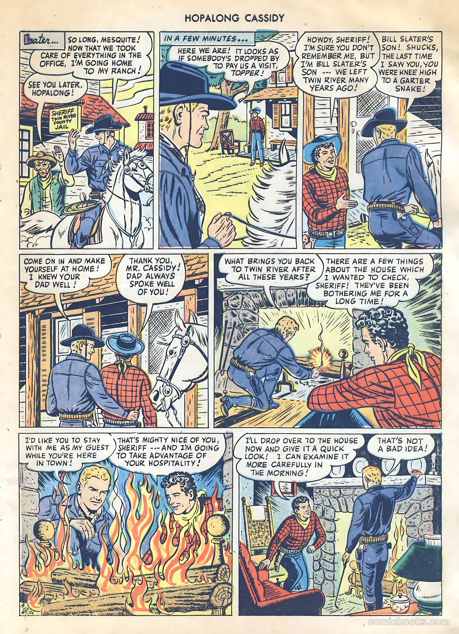 Hopalong Cassidy #39 (1950) — page 20 of 51