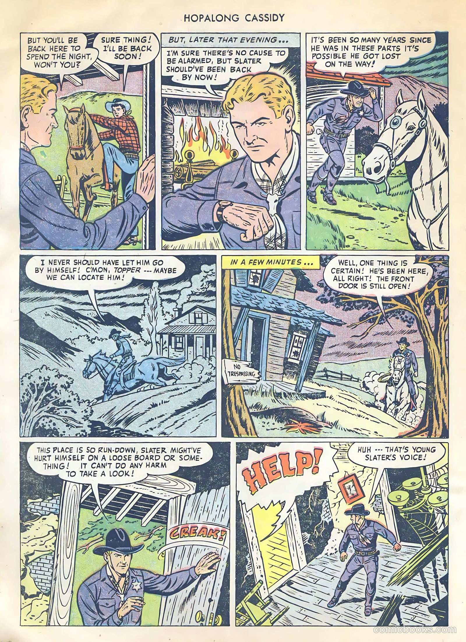Hopalong Cassidy #39 (1950) — page 21 of 51