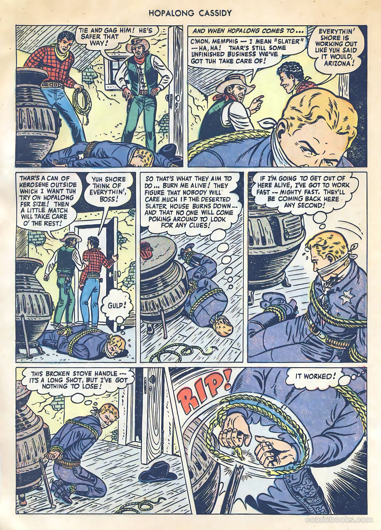 Hopalong Cassidy #39 (1950) — page 23 of 51