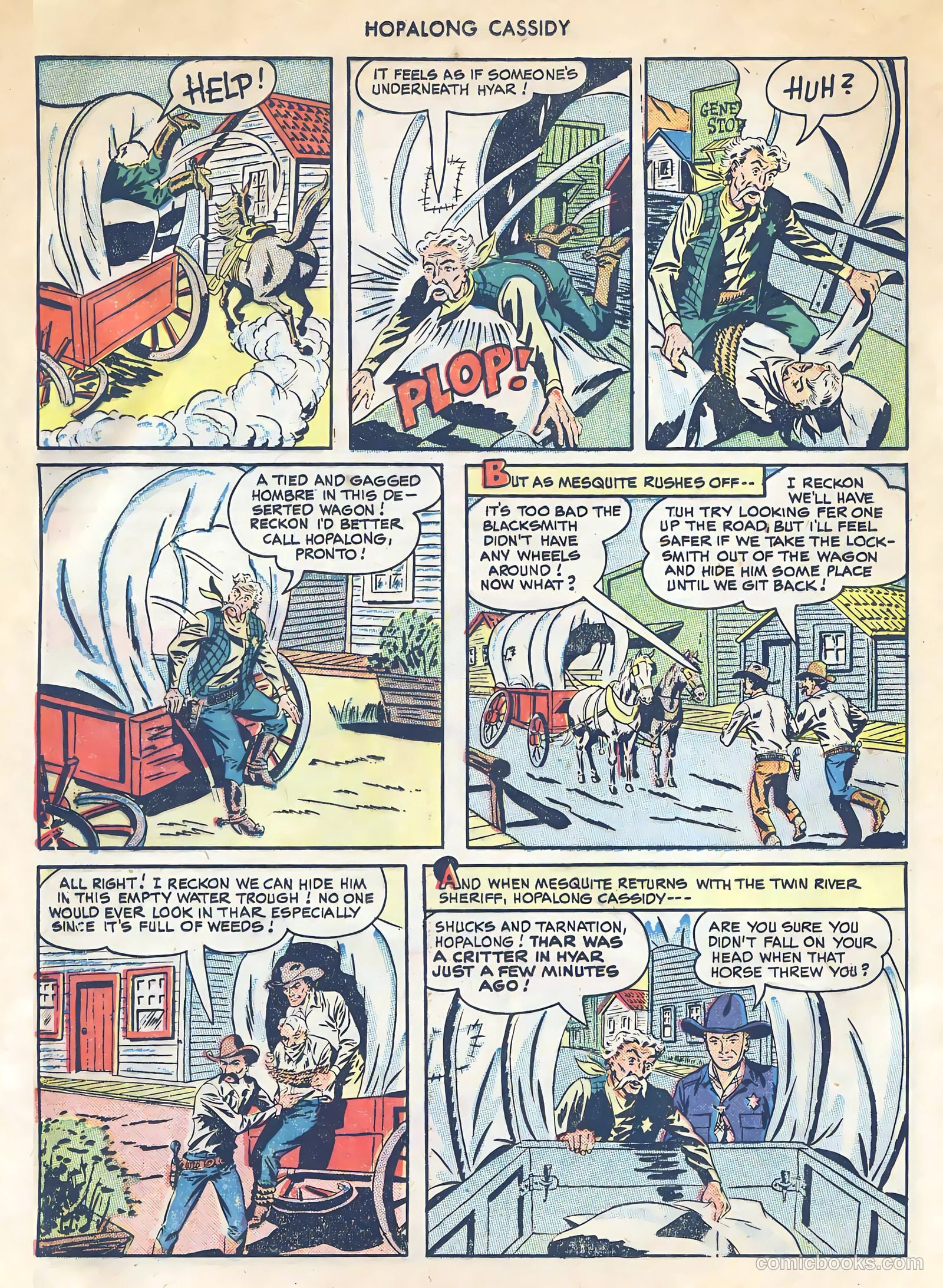 Hopalong Cassidy #39 (1950) — page 27 of 51