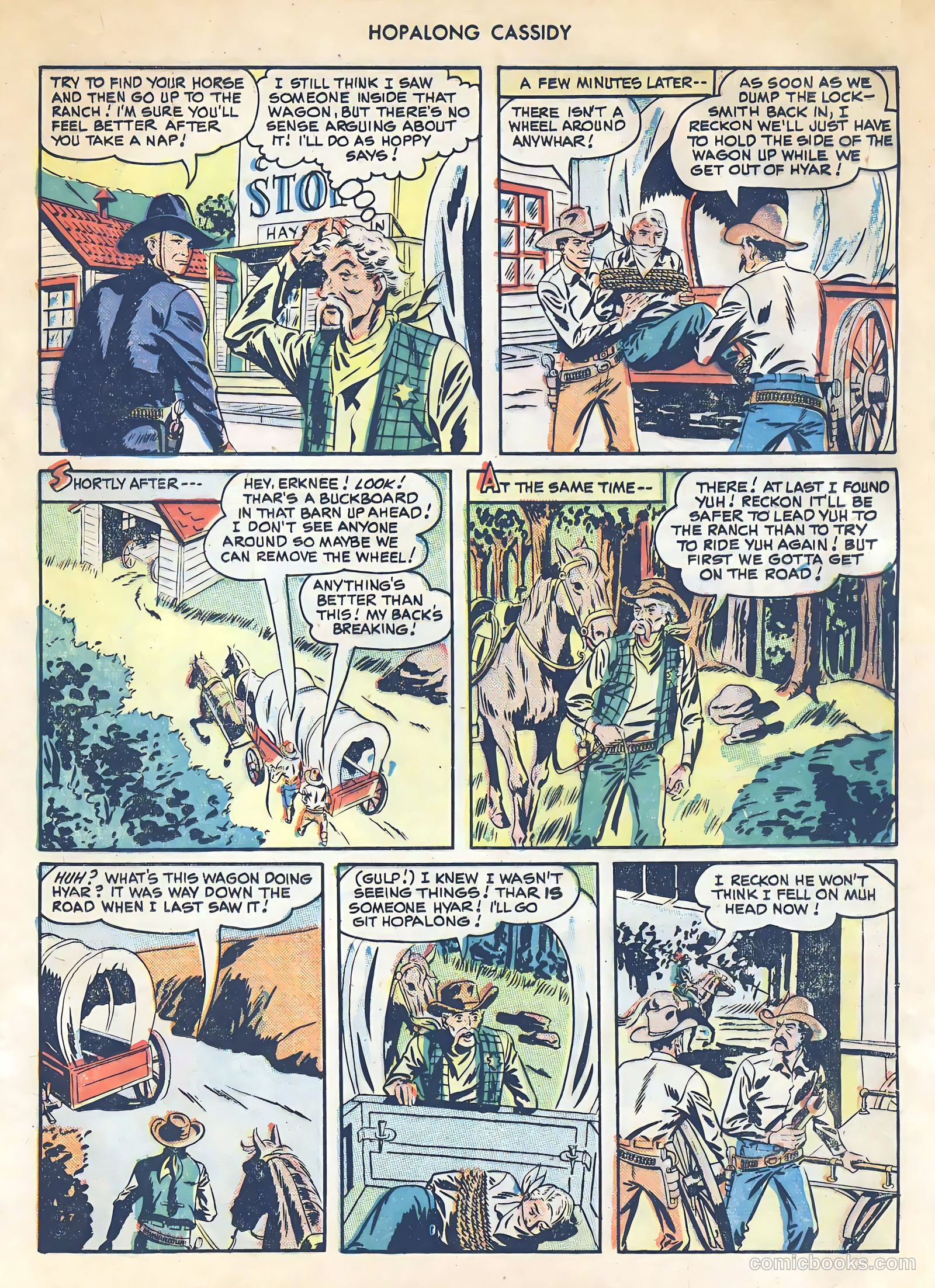Hopalong Cassidy #39 (1950) — page 28 of 51