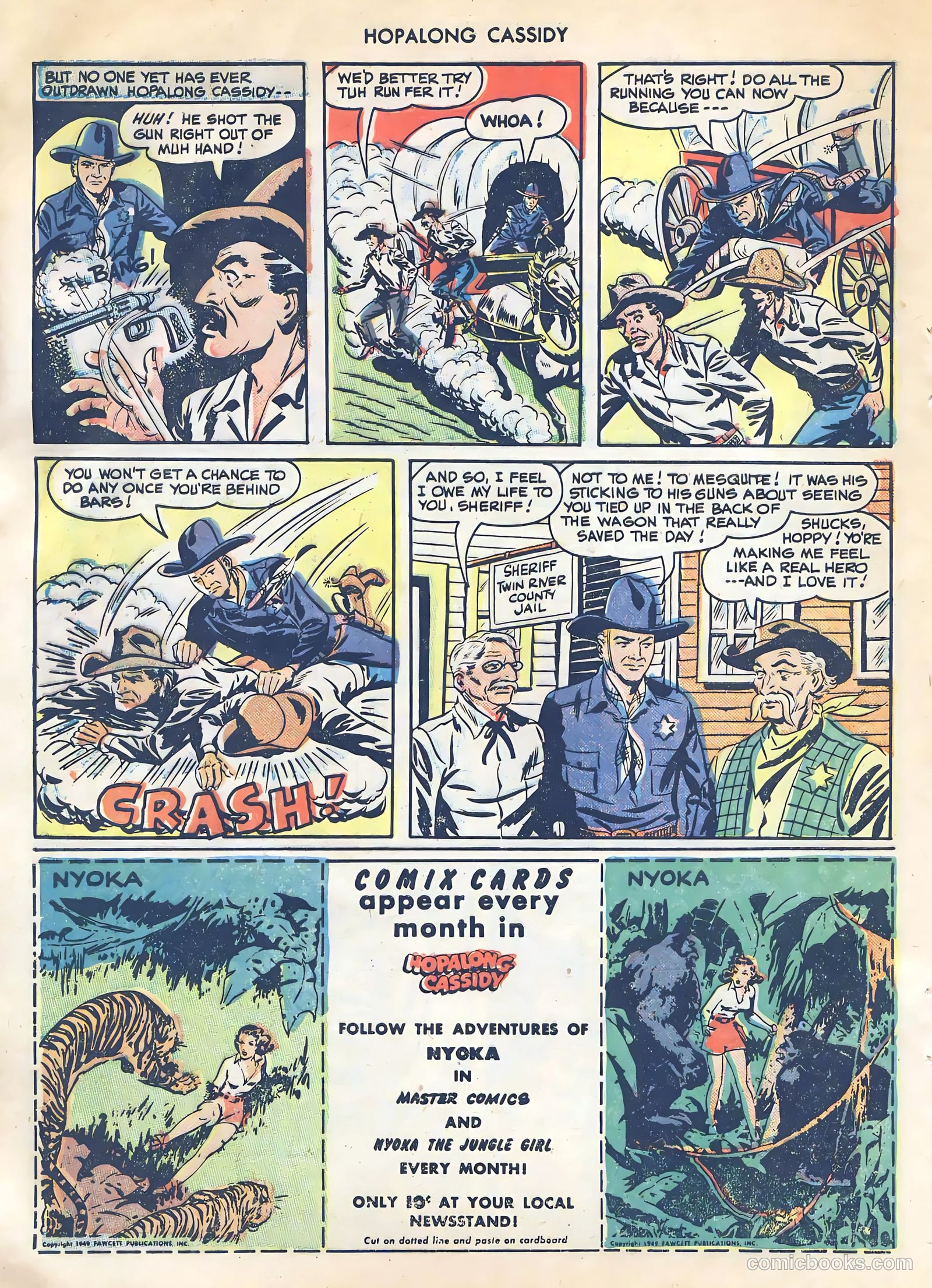 Hopalong Cassidy #39 (1950) — page 31 of 51