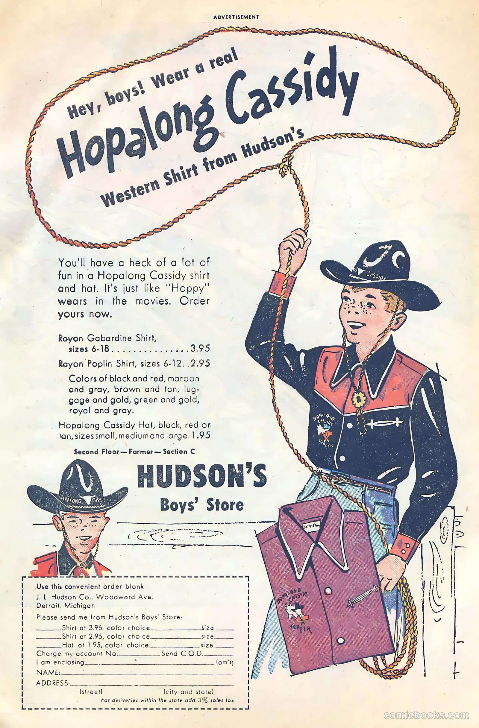 Hopalong Cassidy #39 (1950) — page 33 of 51