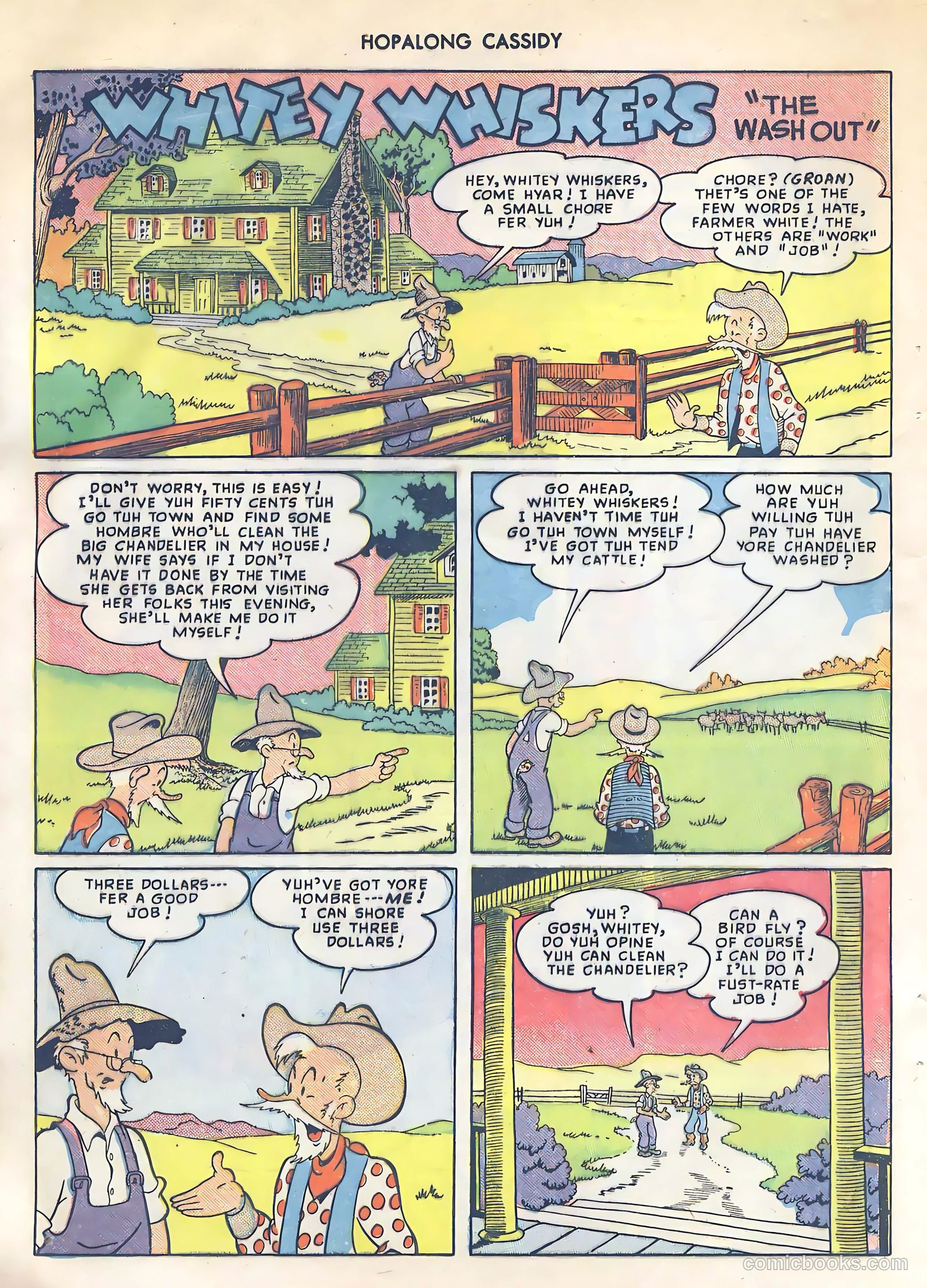 Hopalong Cassidy #39 (1950) — page 35 of 51