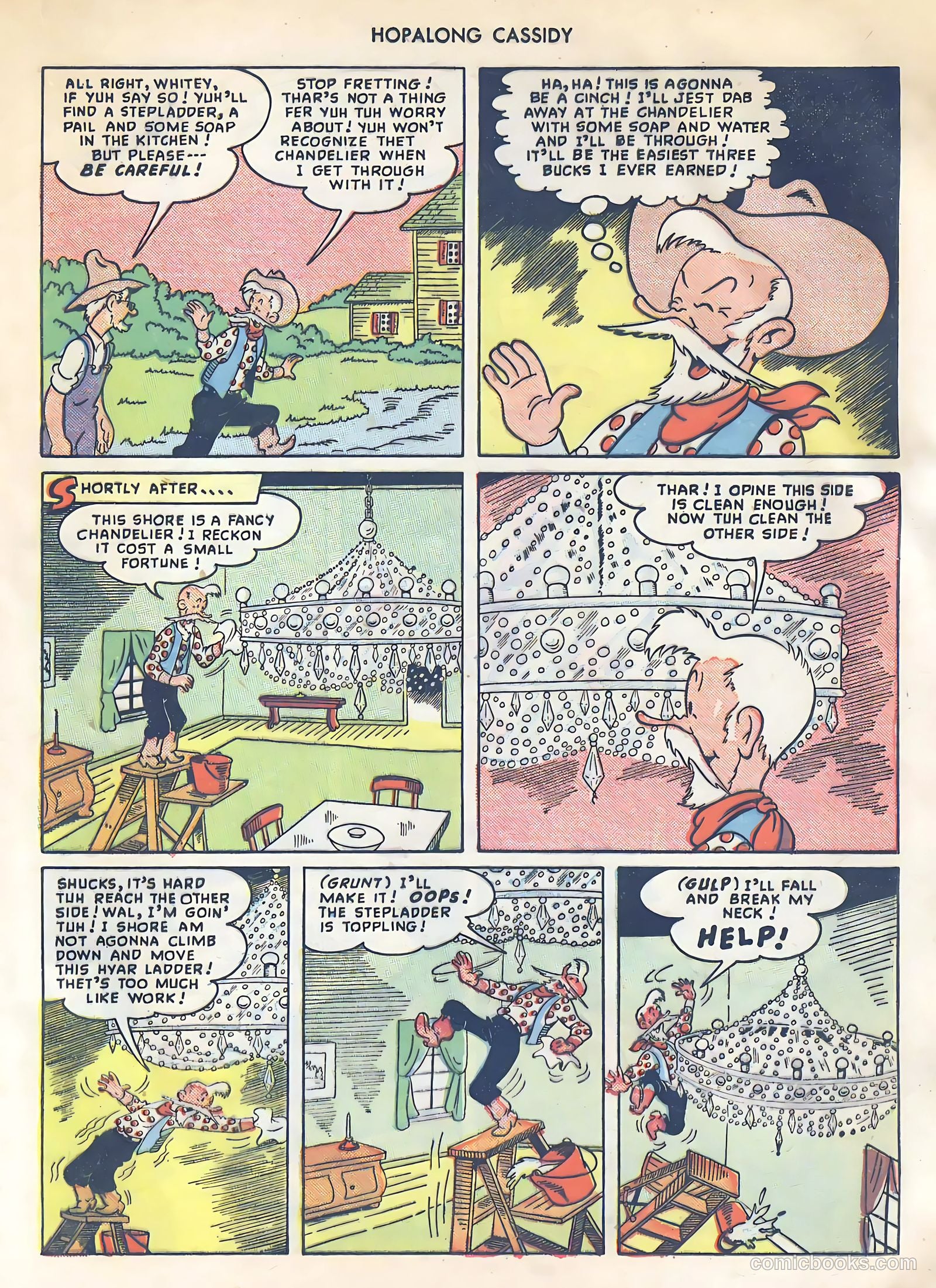Hopalong Cassidy #39 (1950) — page 36 of 51