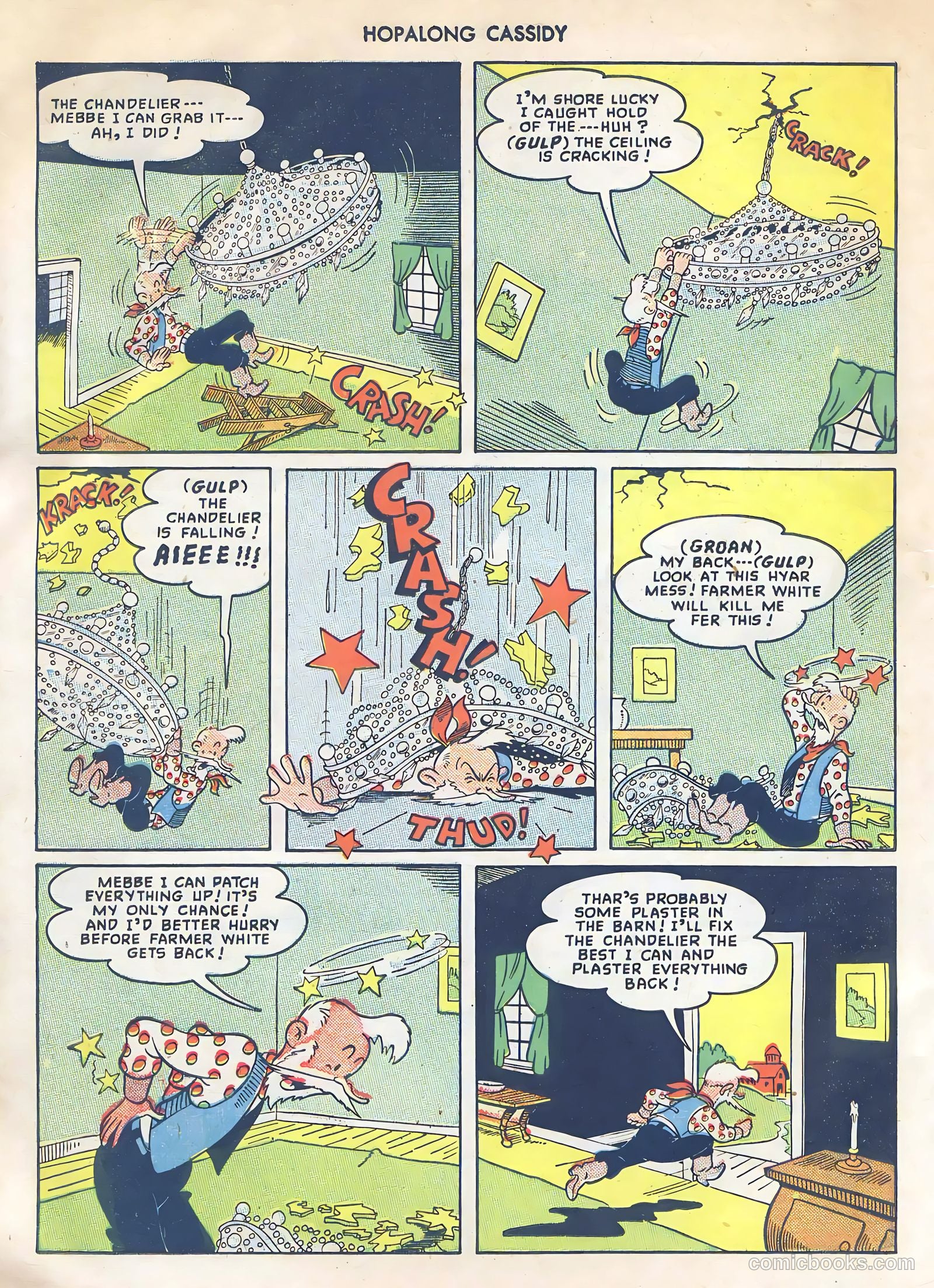 Hopalong Cassidy #39 (1950) — page 37 of 51