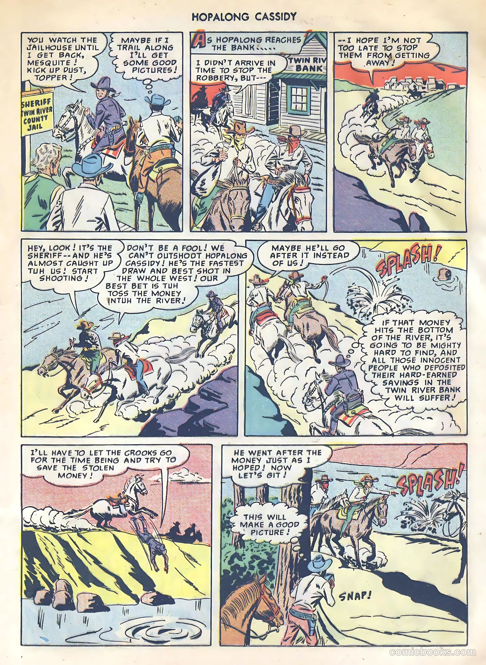 Hopalong Cassidy #39 (1950) — page 40 of 51