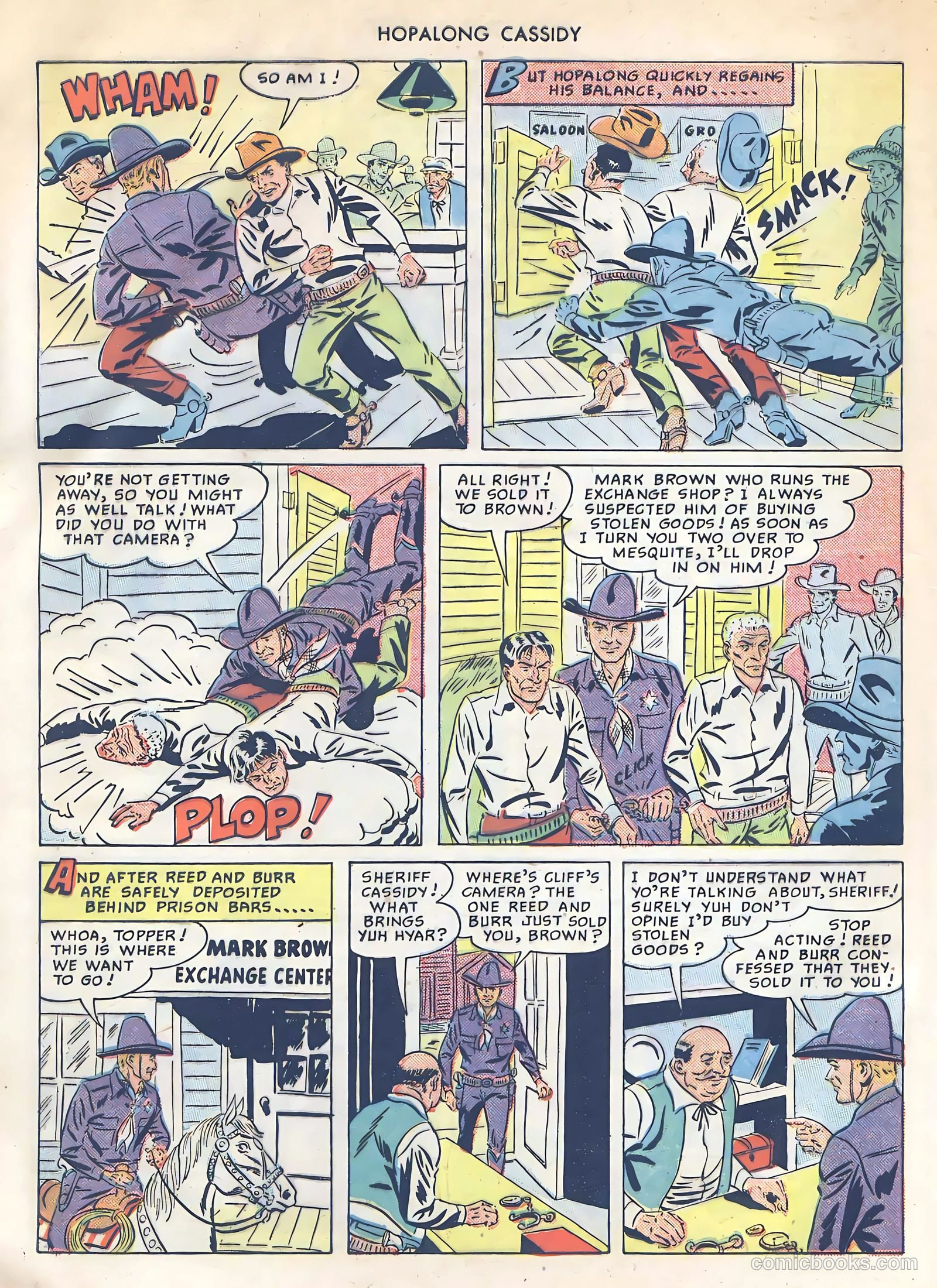 Hopalong Cassidy #39 (1950) — page 43 of 51