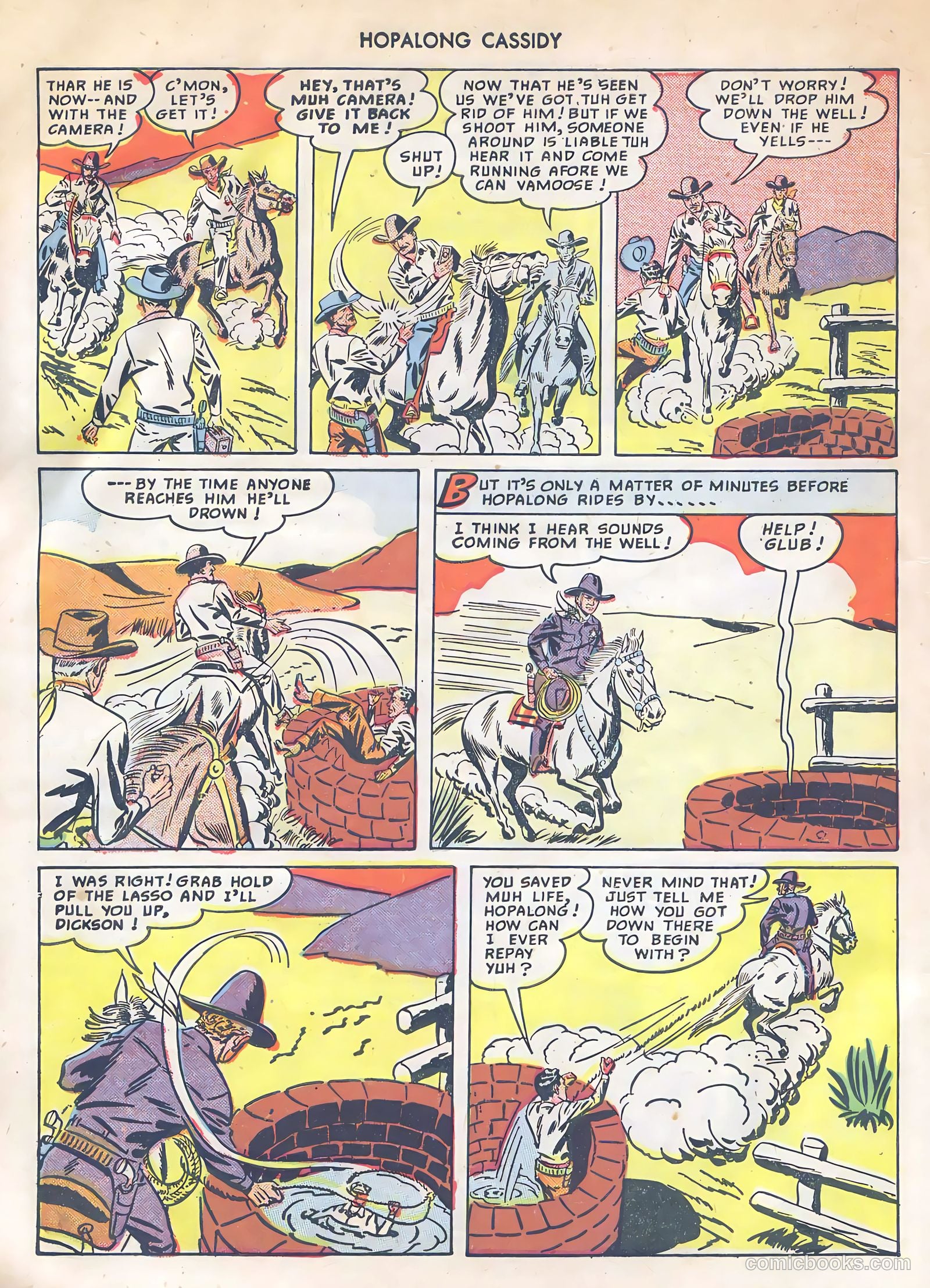 Hopalong Cassidy #39 (1950) — page 45 of 51