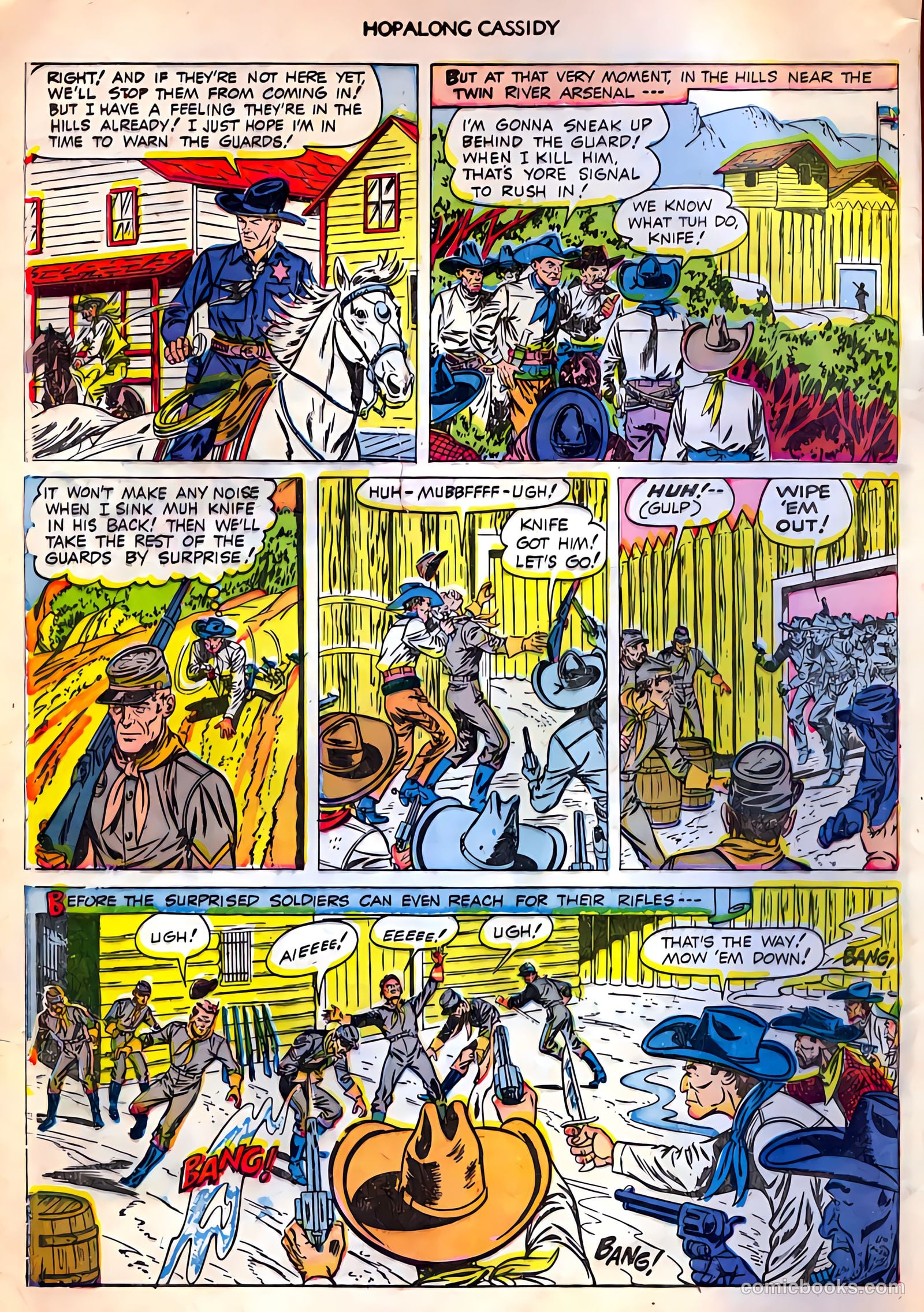 Hopalong Cassidy #42 (1950) — page 3 of 50