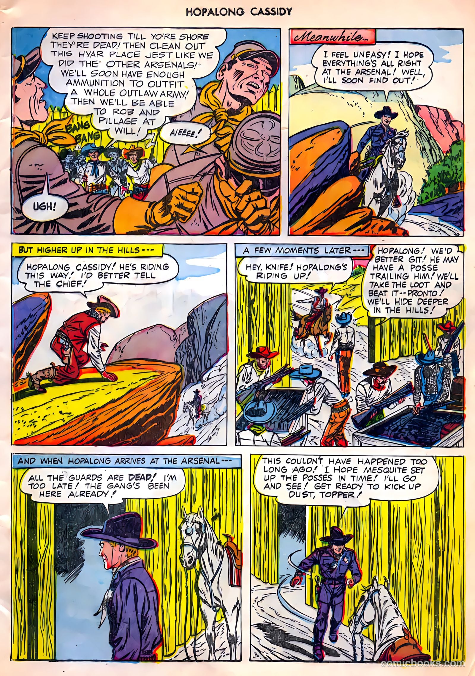 Hopalong Cassidy #42 (1950) — page 4 of 50