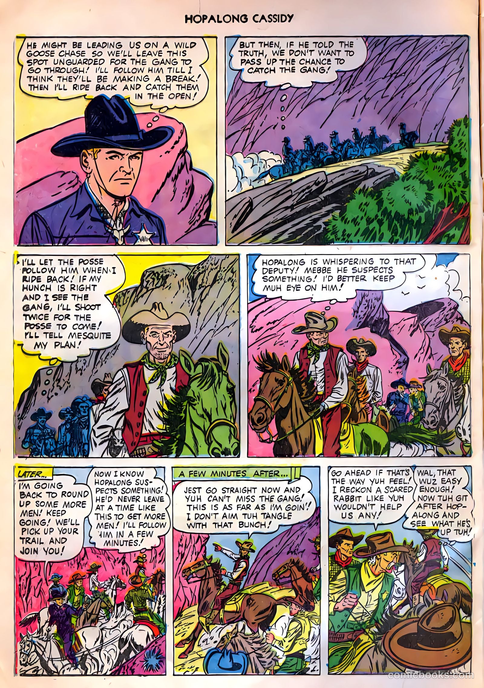 Hopalong Cassidy #42 (1950) — page 7 of 50