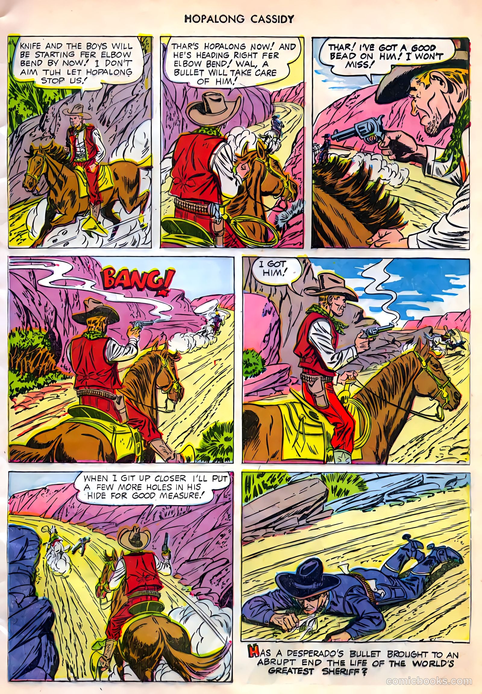 Hopalong Cassidy #42 (1950) — page 8 of 50