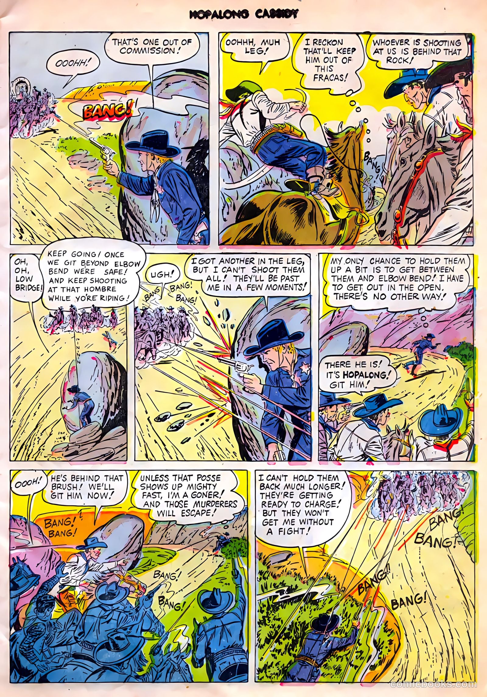Hopalong Cassidy #42 (1950) — page 10 of 50