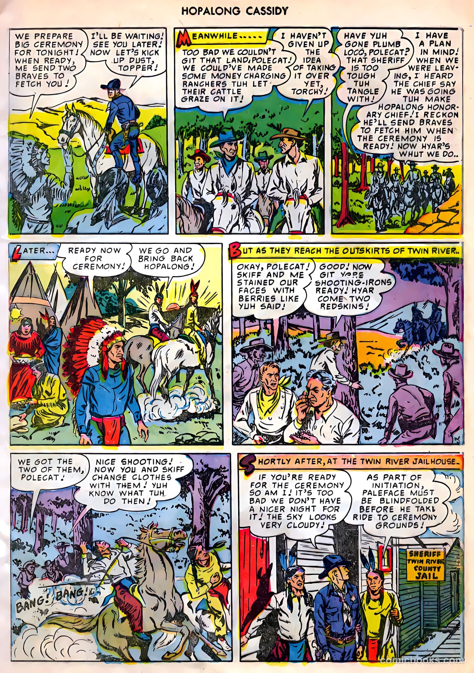 Hopalong Cassidy #42 (1950) — page 16 of 50