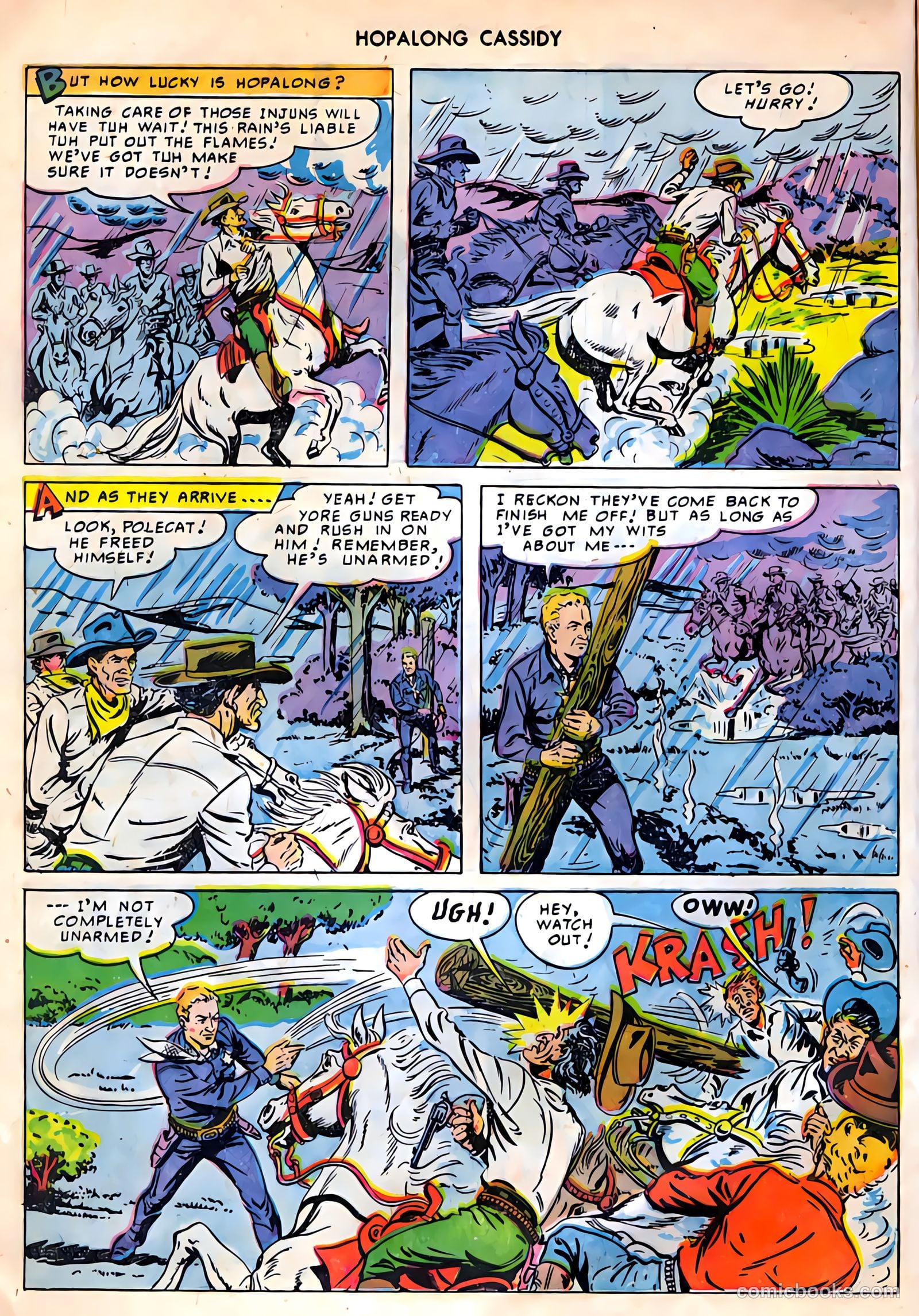 Hopalong Cassidy #42 (1950) — page 19 of 50