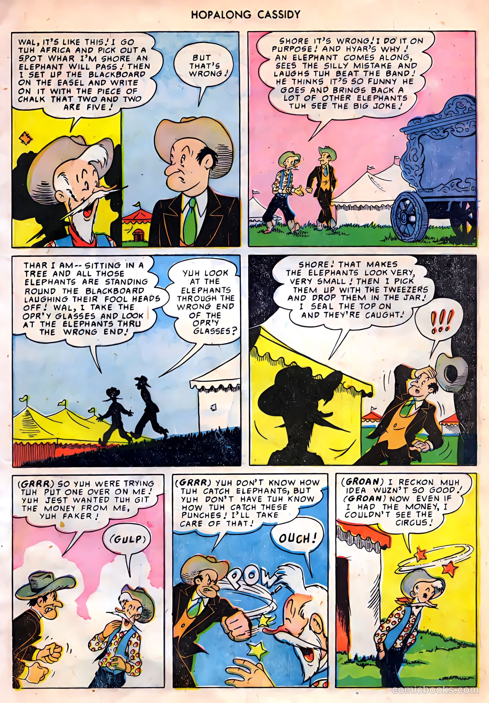 Hopalong Cassidy #42 (1950) — page 24 of 50