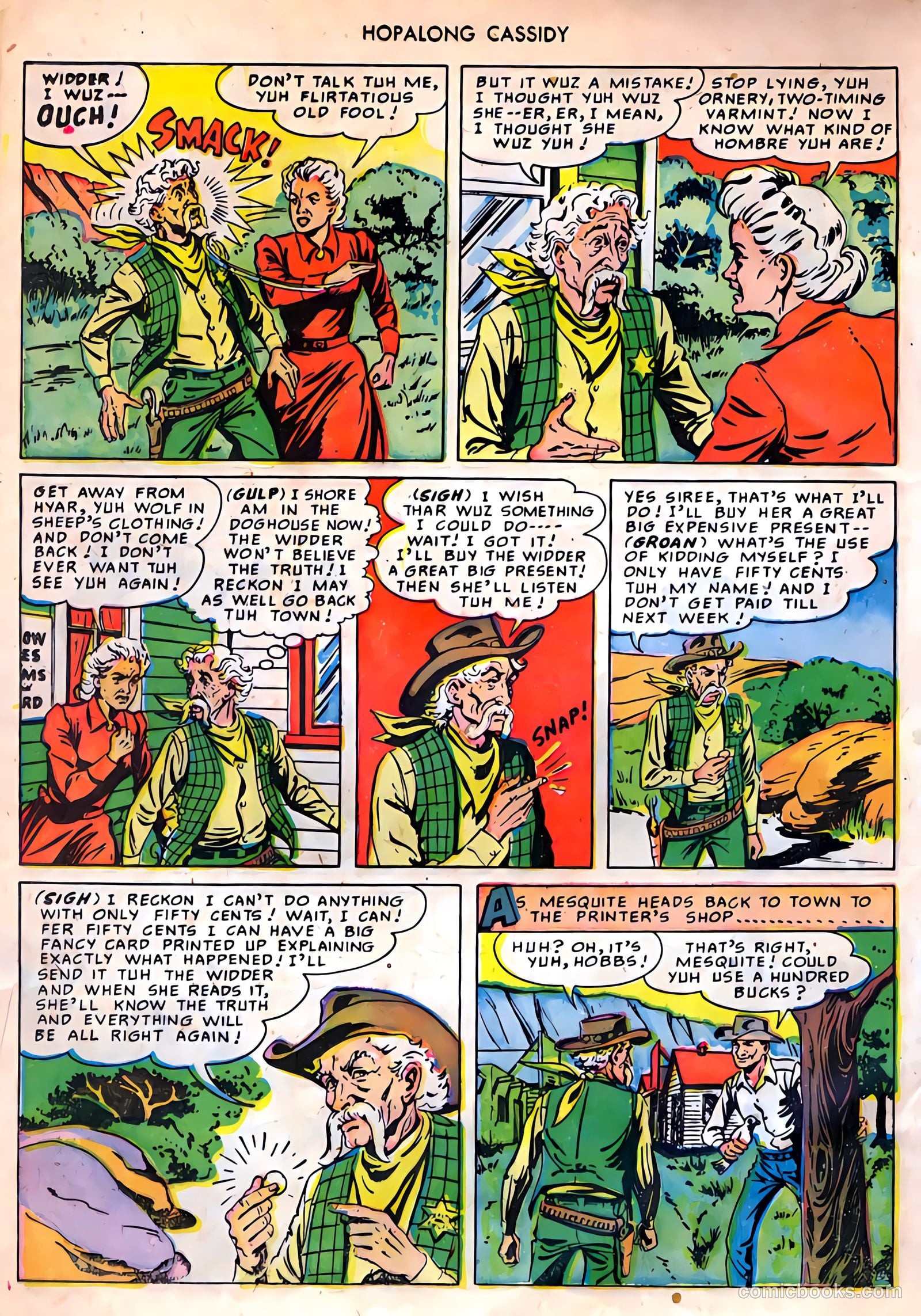 Hopalong Cassidy #42 (1950) — page 27 of 50
