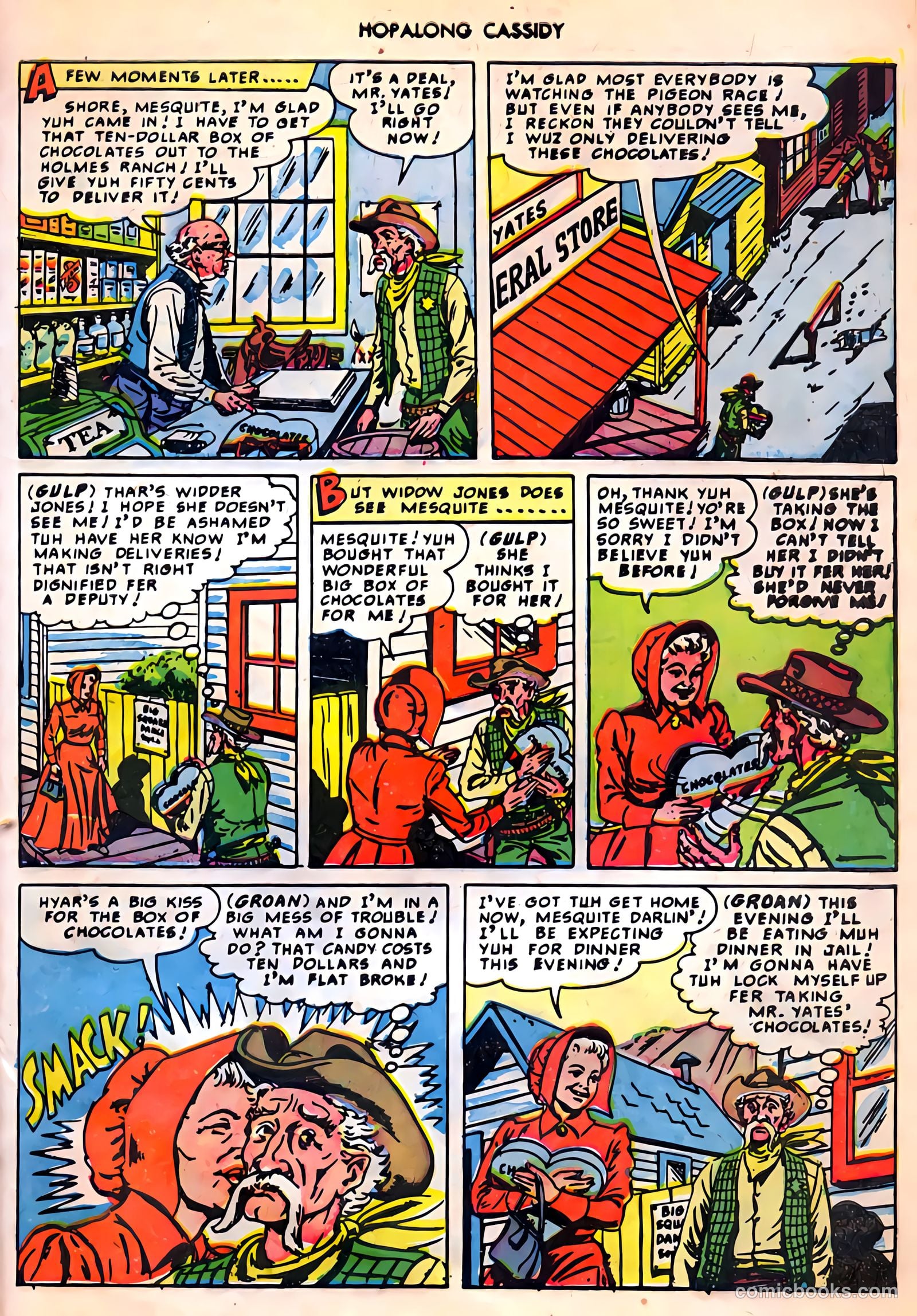 Hopalong Cassidy #42 (1950) — page 30 of 50
