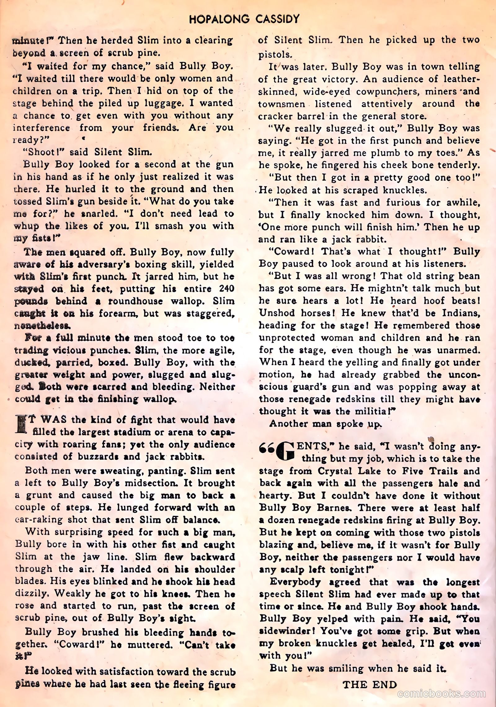 Hopalong Cassidy #42 (1950) — page 33 of 50