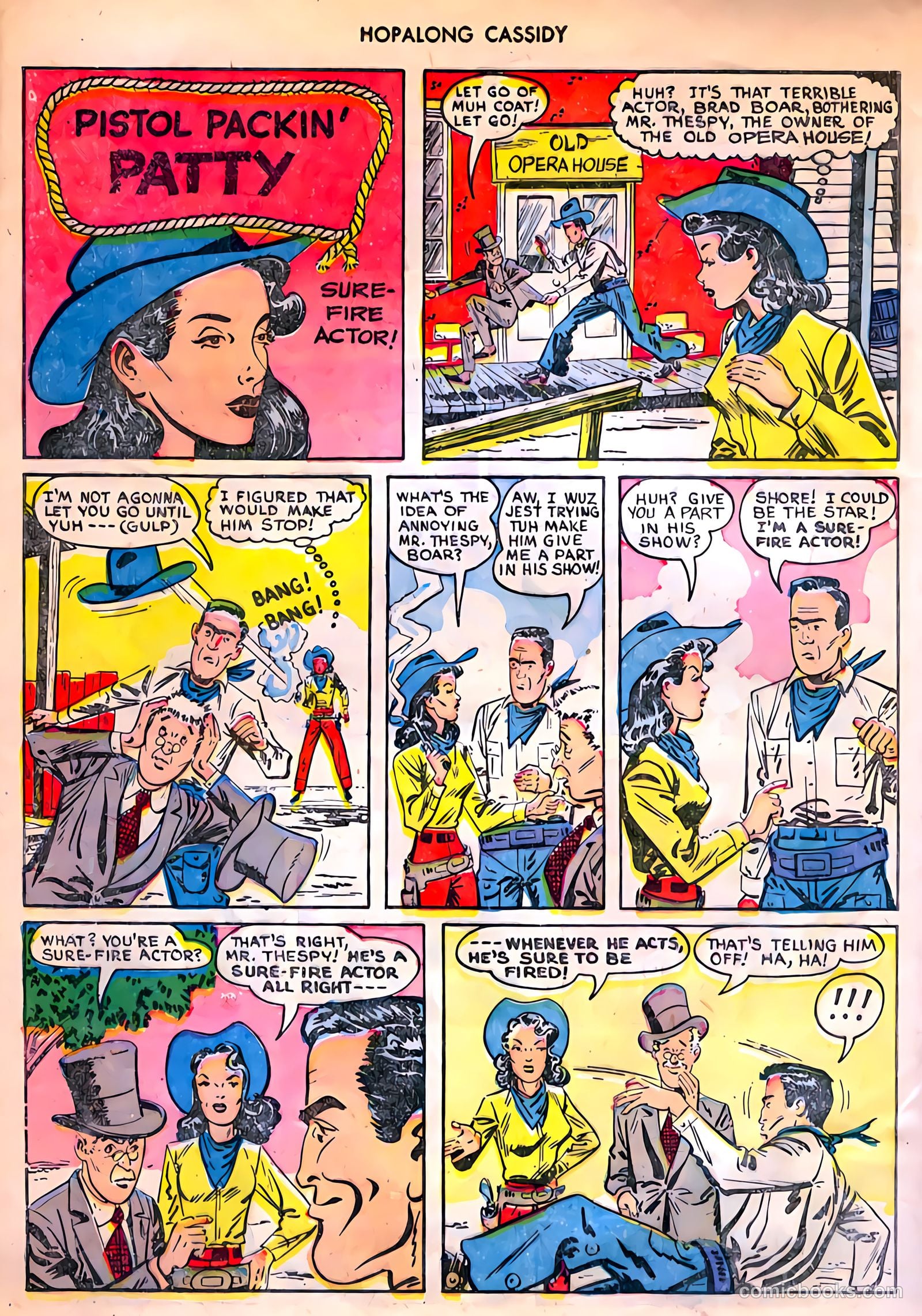 Hopalong Cassidy #42 (1950) — page 35 of 50