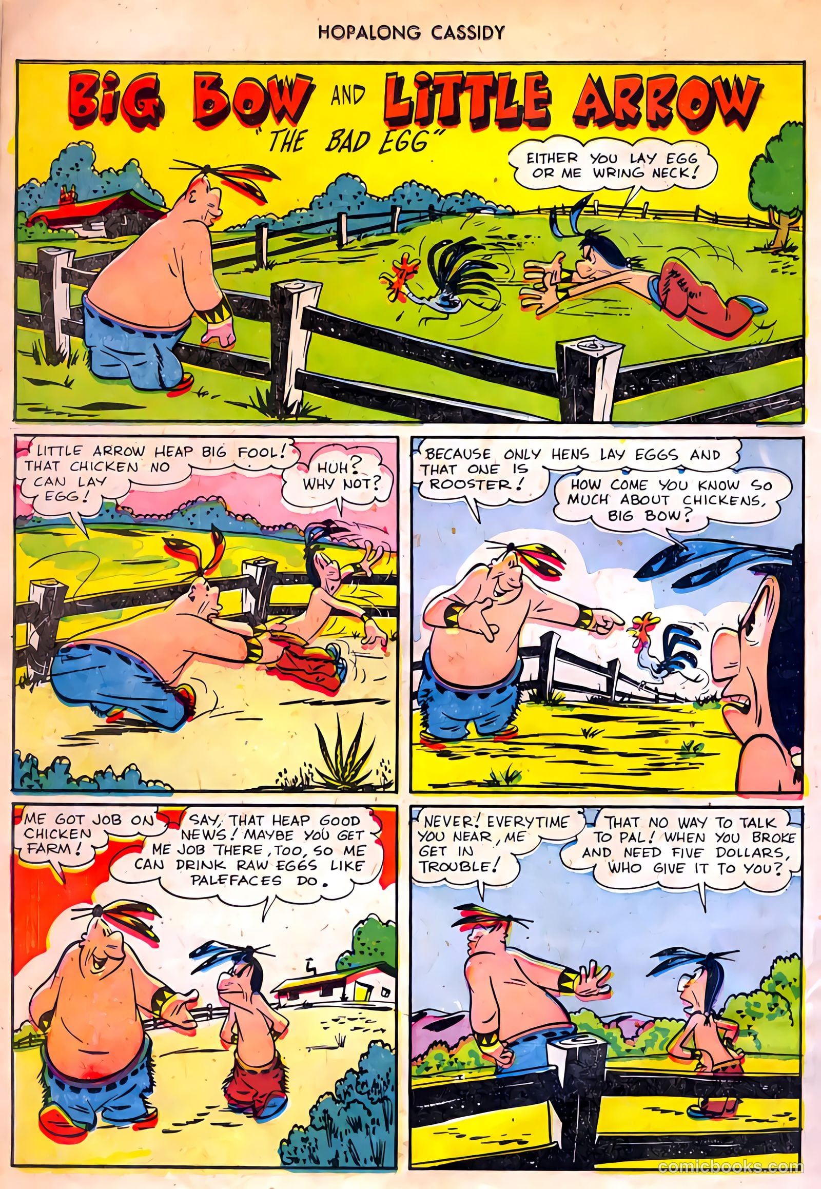 Hopalong Cassidy #42 (1950) — page 37 of 50