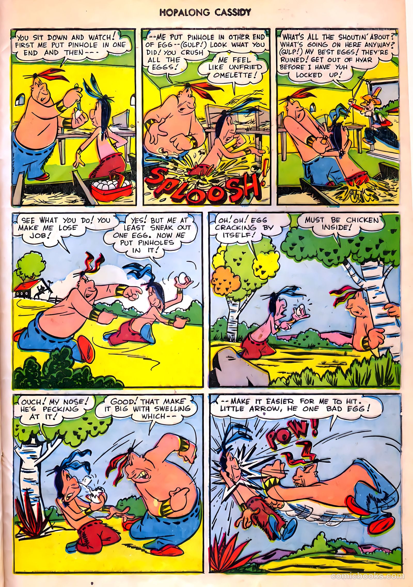 Hopalong Cassidy #42 (1950) — page 40 of 50