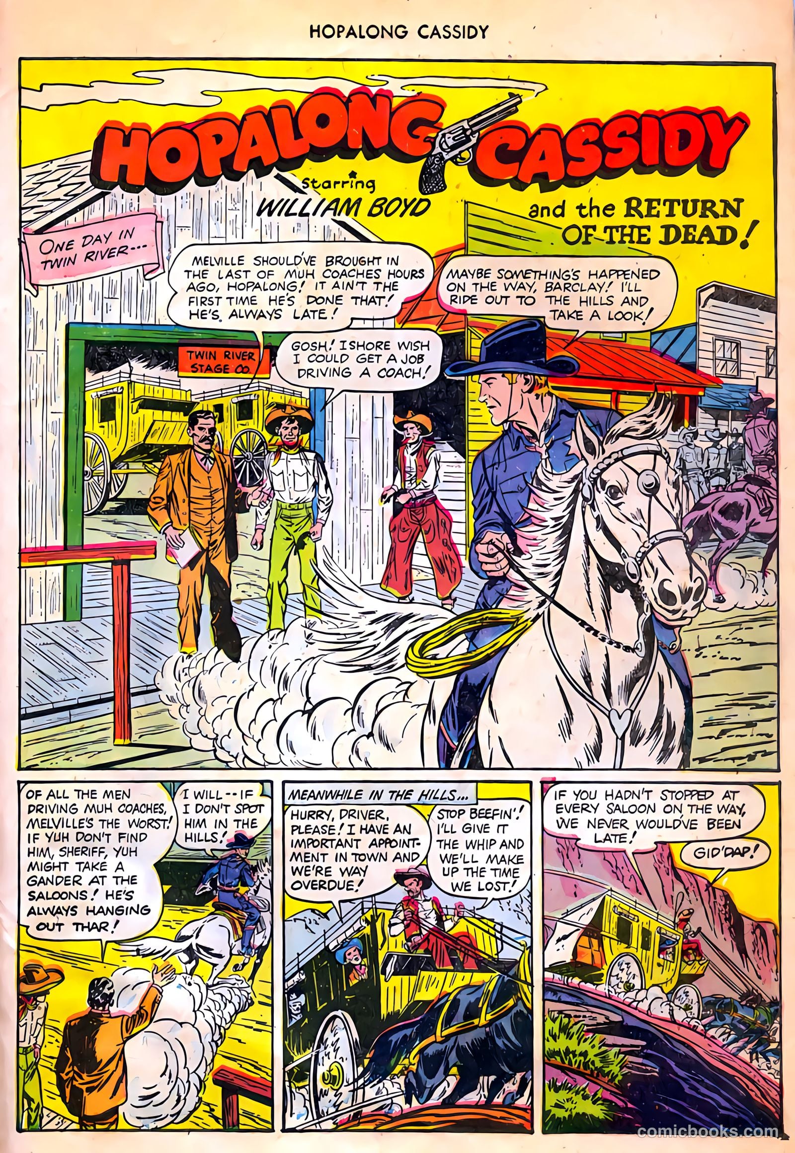 Hopalong Cassidy #42 (1950) — page 42 of 50