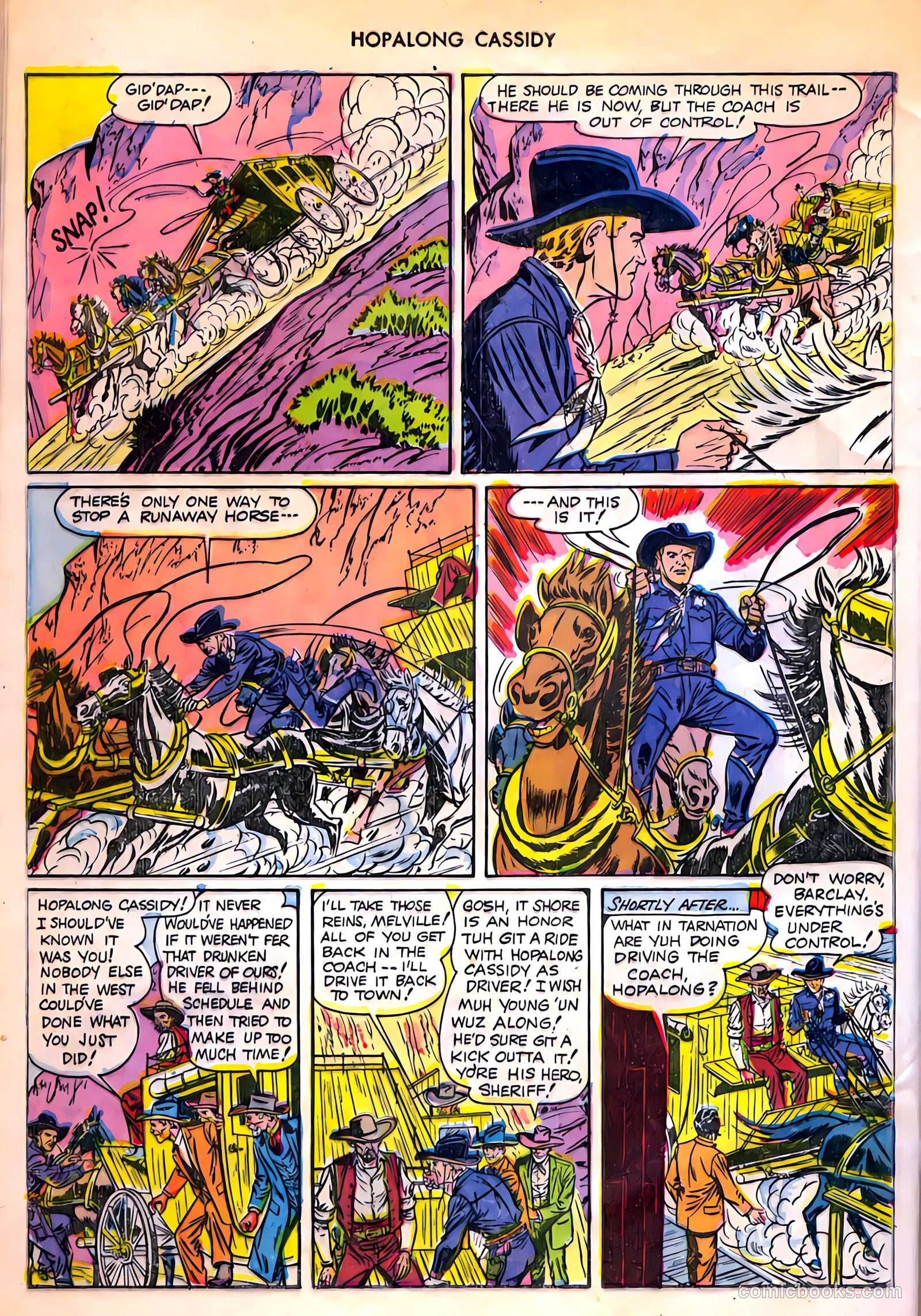 Hopalong Cassidy #42 (1950) — page 43 of 50