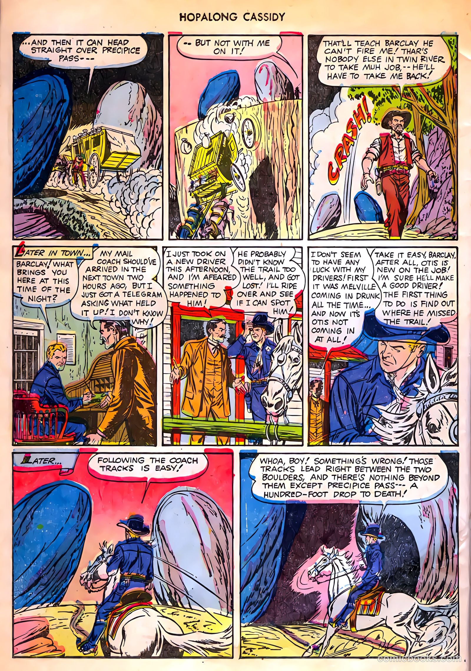 Hopalong Cassidy #42 (1950) — page 45 of 50