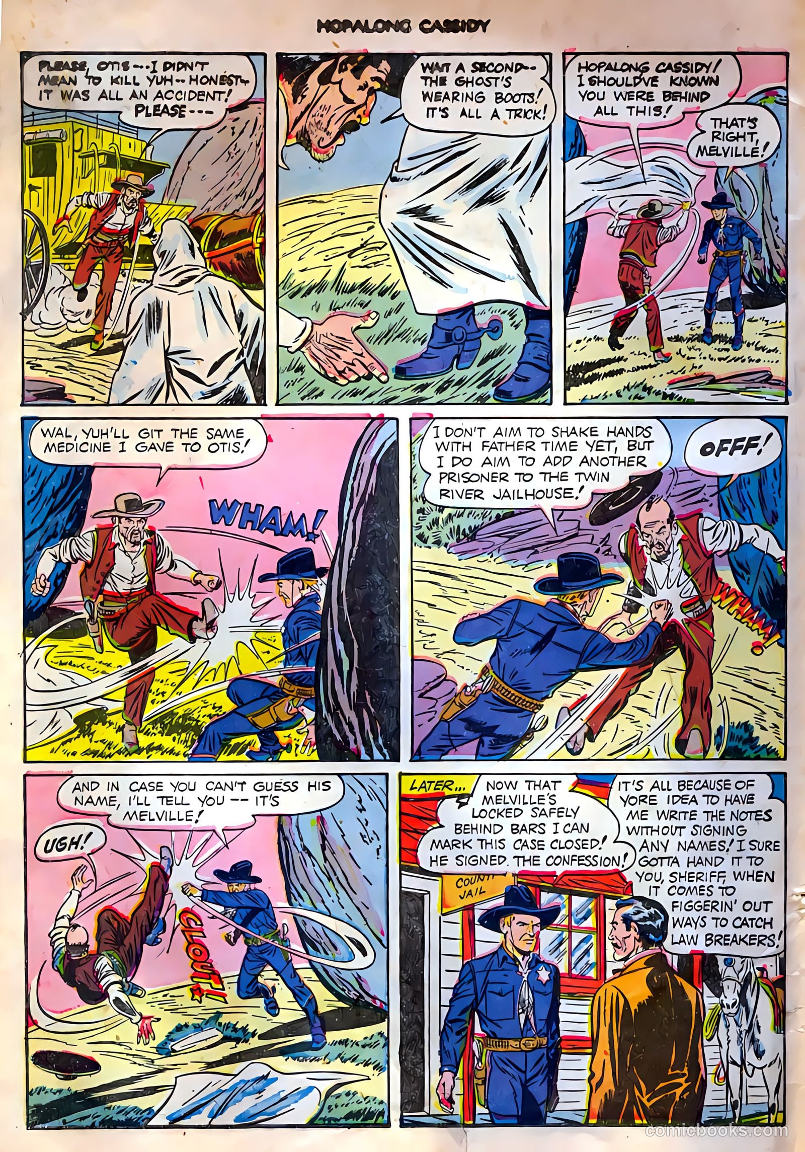Hopalong Cassidy #42 (1950) — page 49 of 50