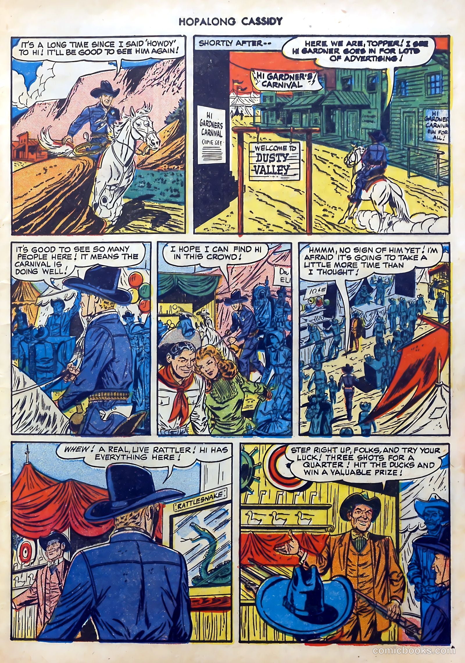 Hopalong Cassidy #46 (1950) — page 5 of 48