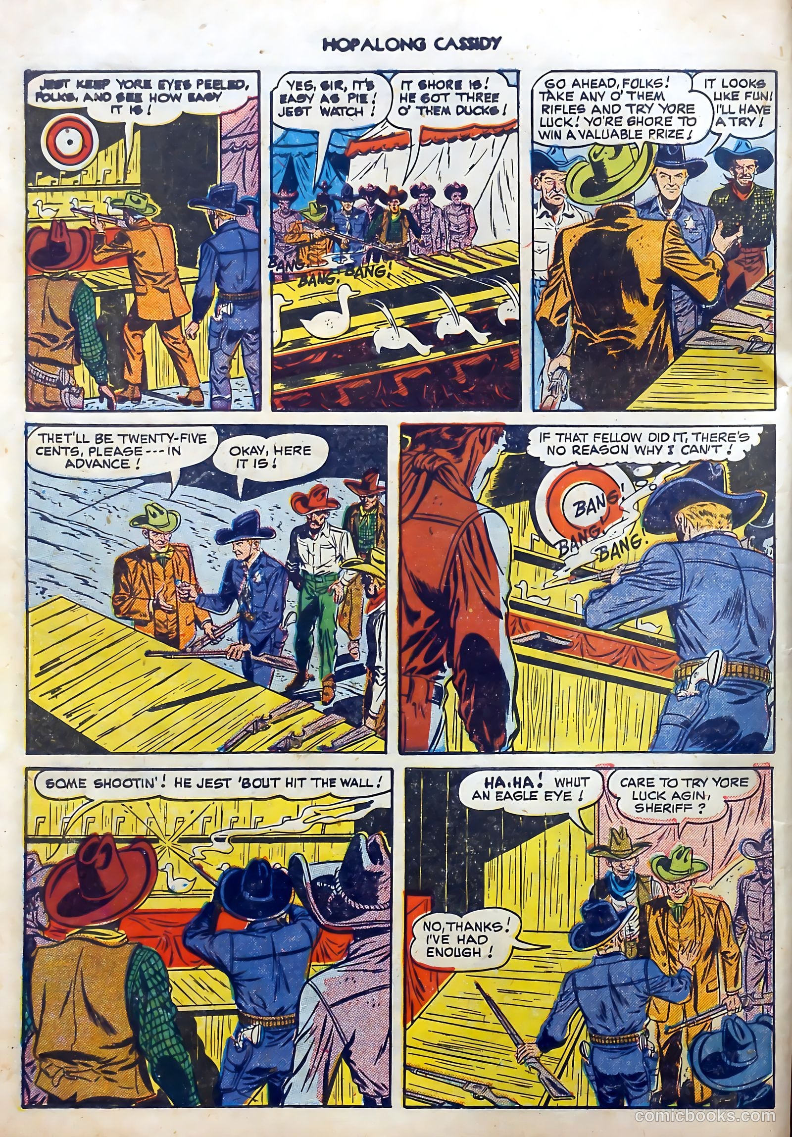 Hopalong Cassidy #46 (1950) — page 6 of 48