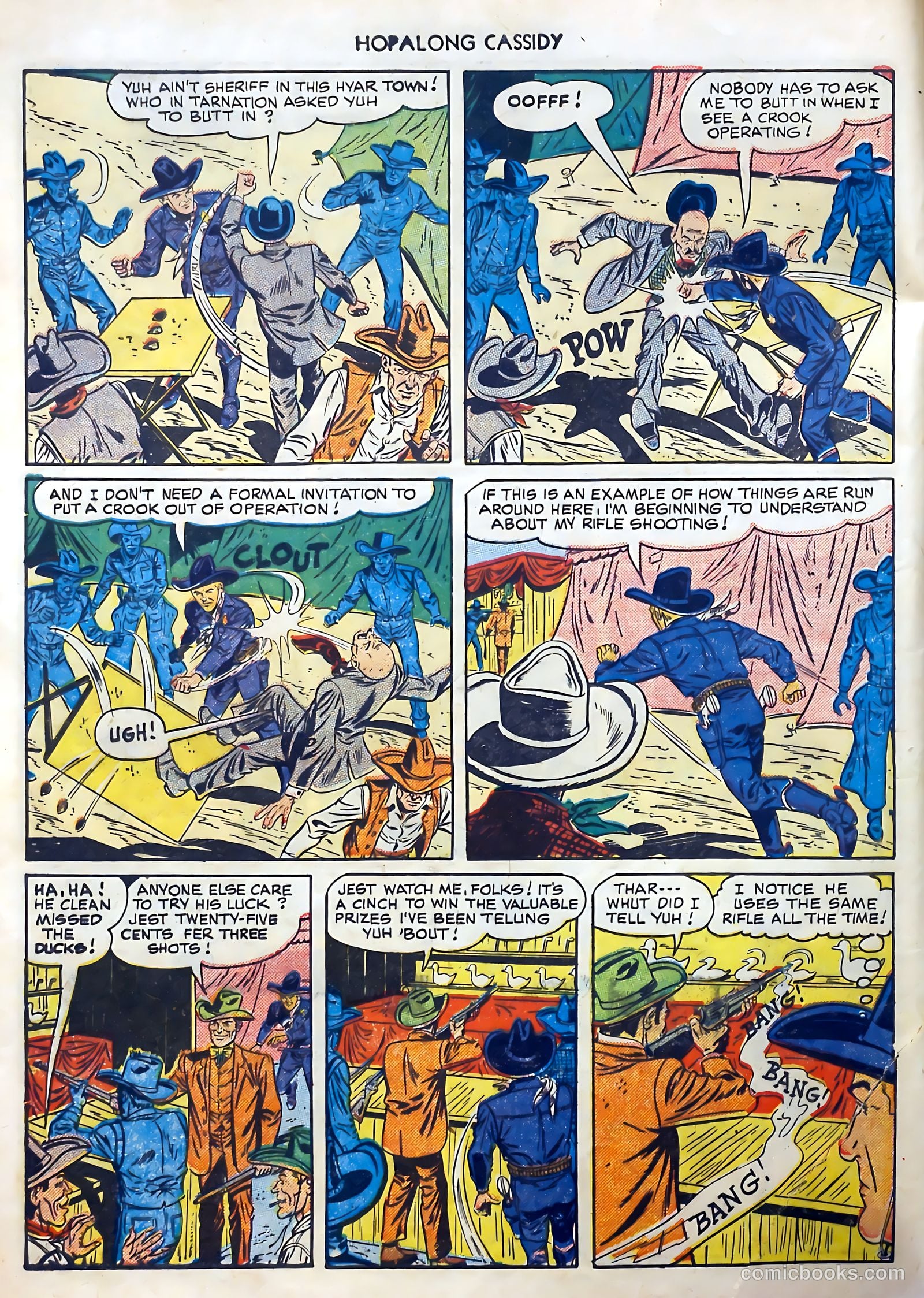 Hopalong Cassidy #46 (1950) — page 8 of 48