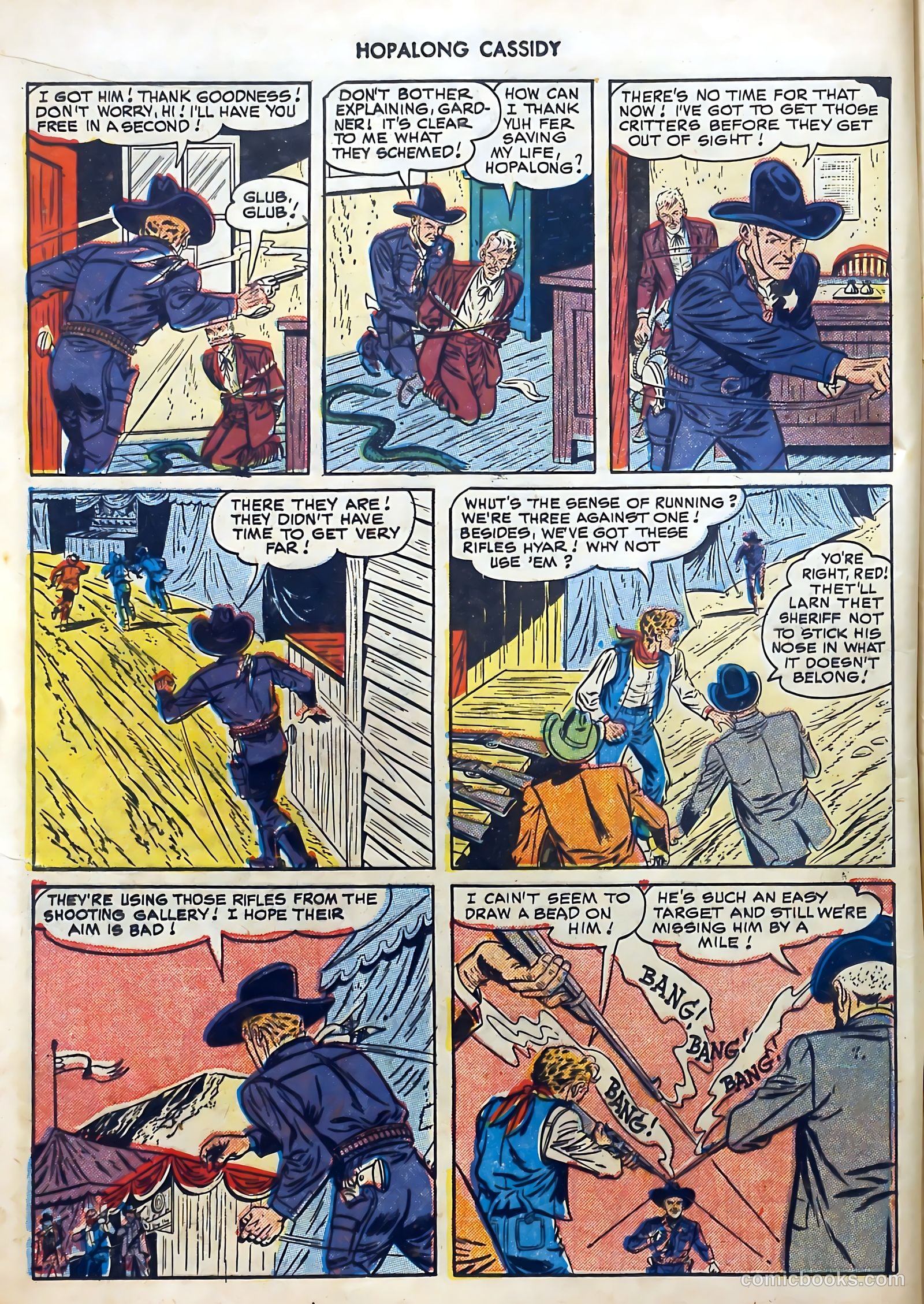 Hopalong Cassidy #46 (1950) — page 12 of 48
