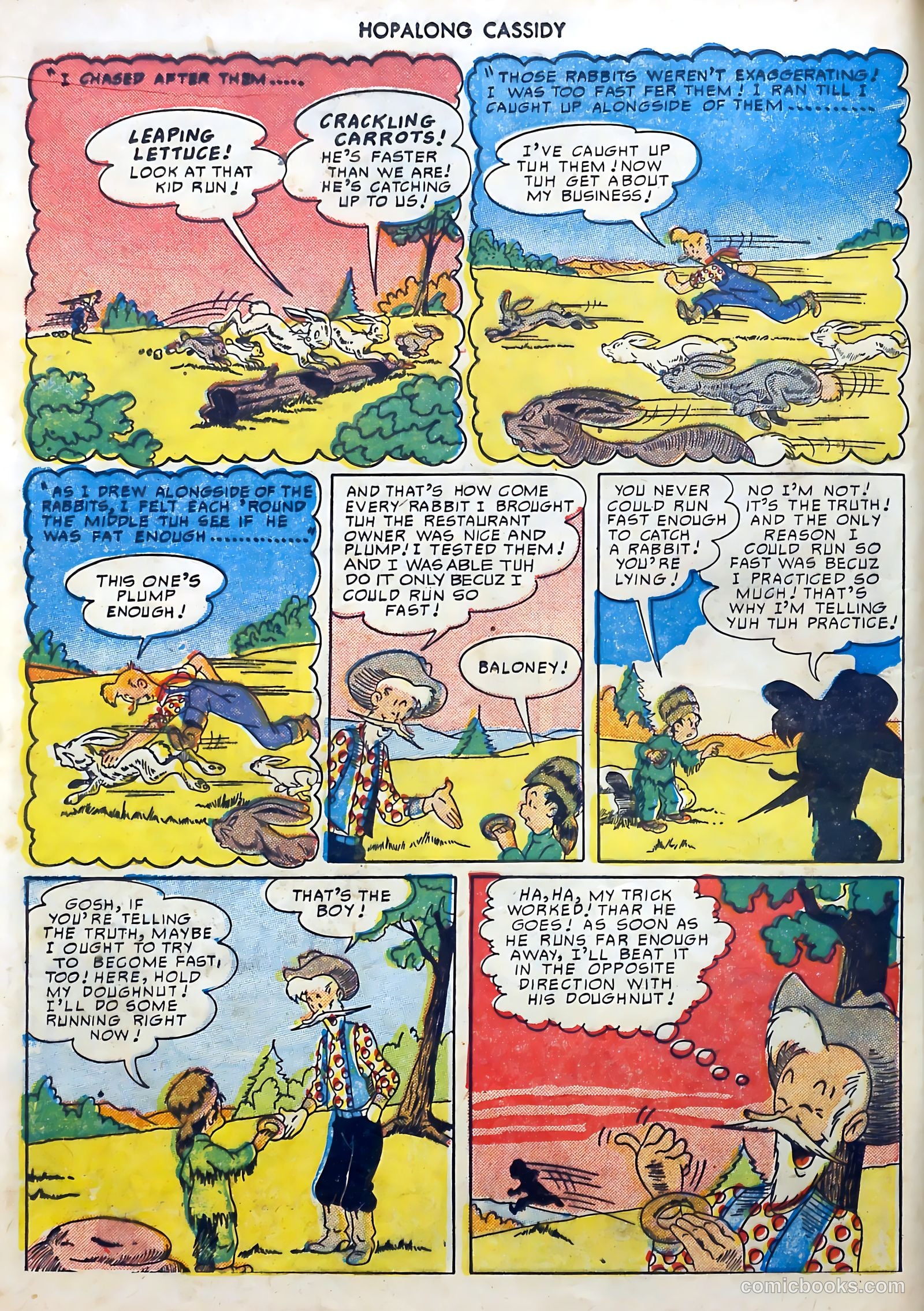 Hopalong Cassidy #46 (1950) — page 16 of 48