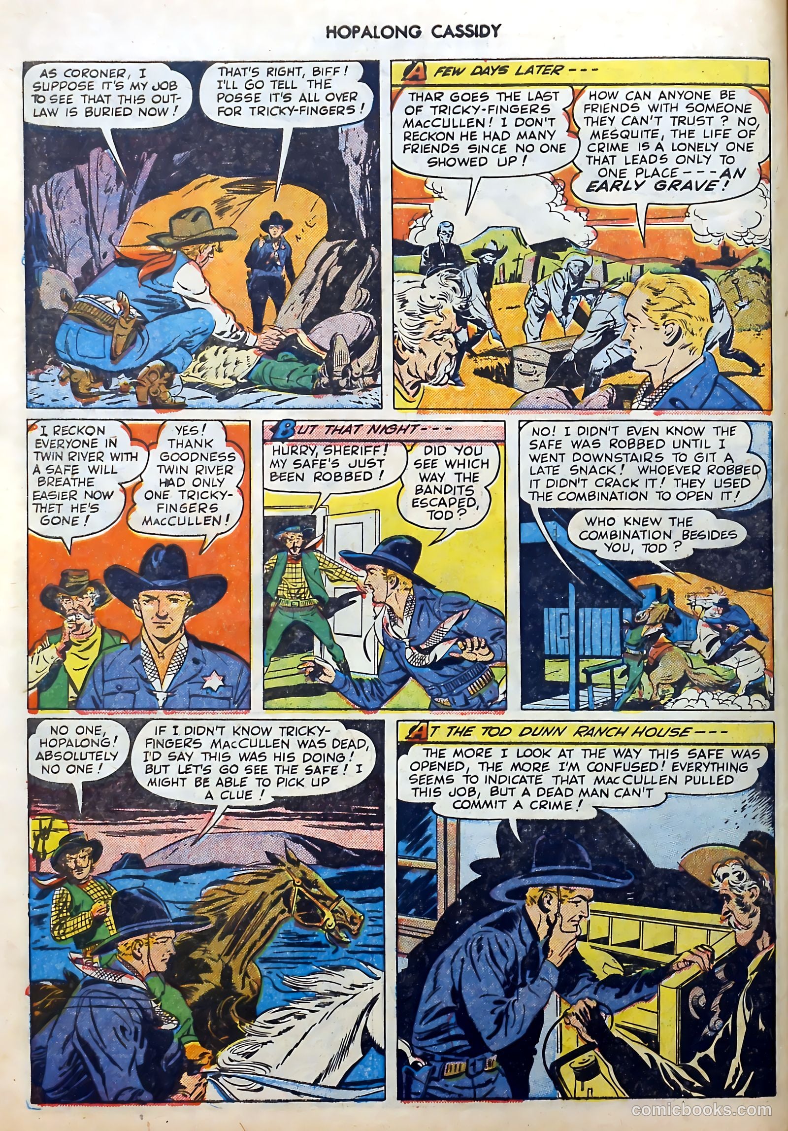 Hopalong Cassidy #46 (1950) — page 22 of 48