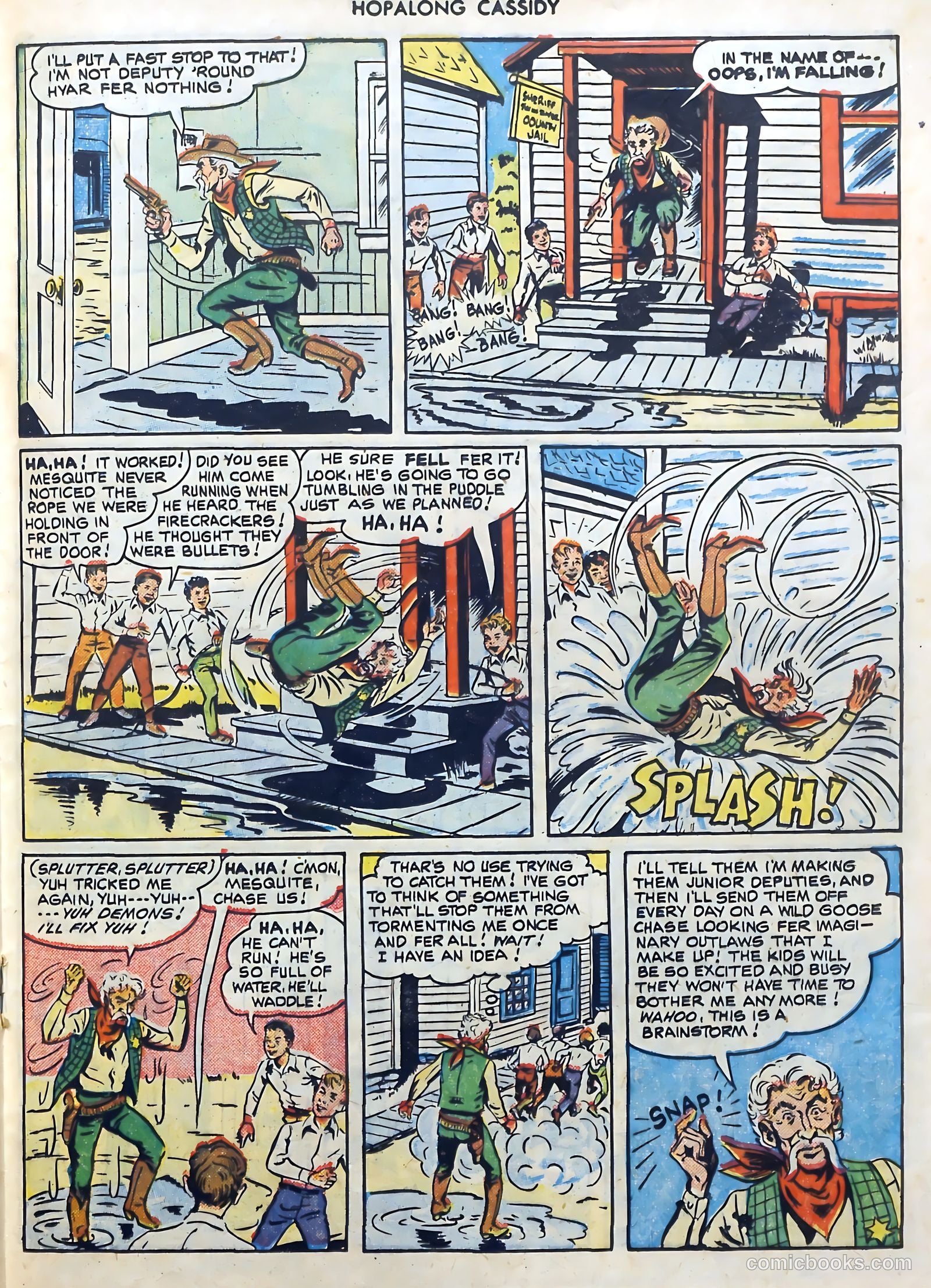 Hopalong Cassidy #46 (1950) — page 25 of 48