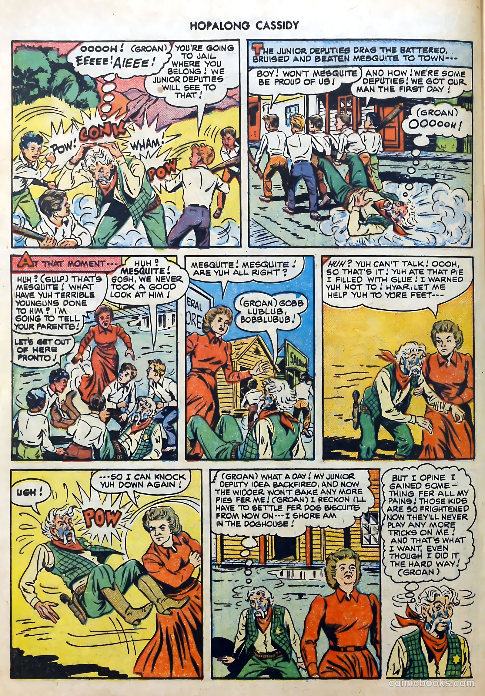 Hopalong Cassidy #46 (1950) — page 28 of 48