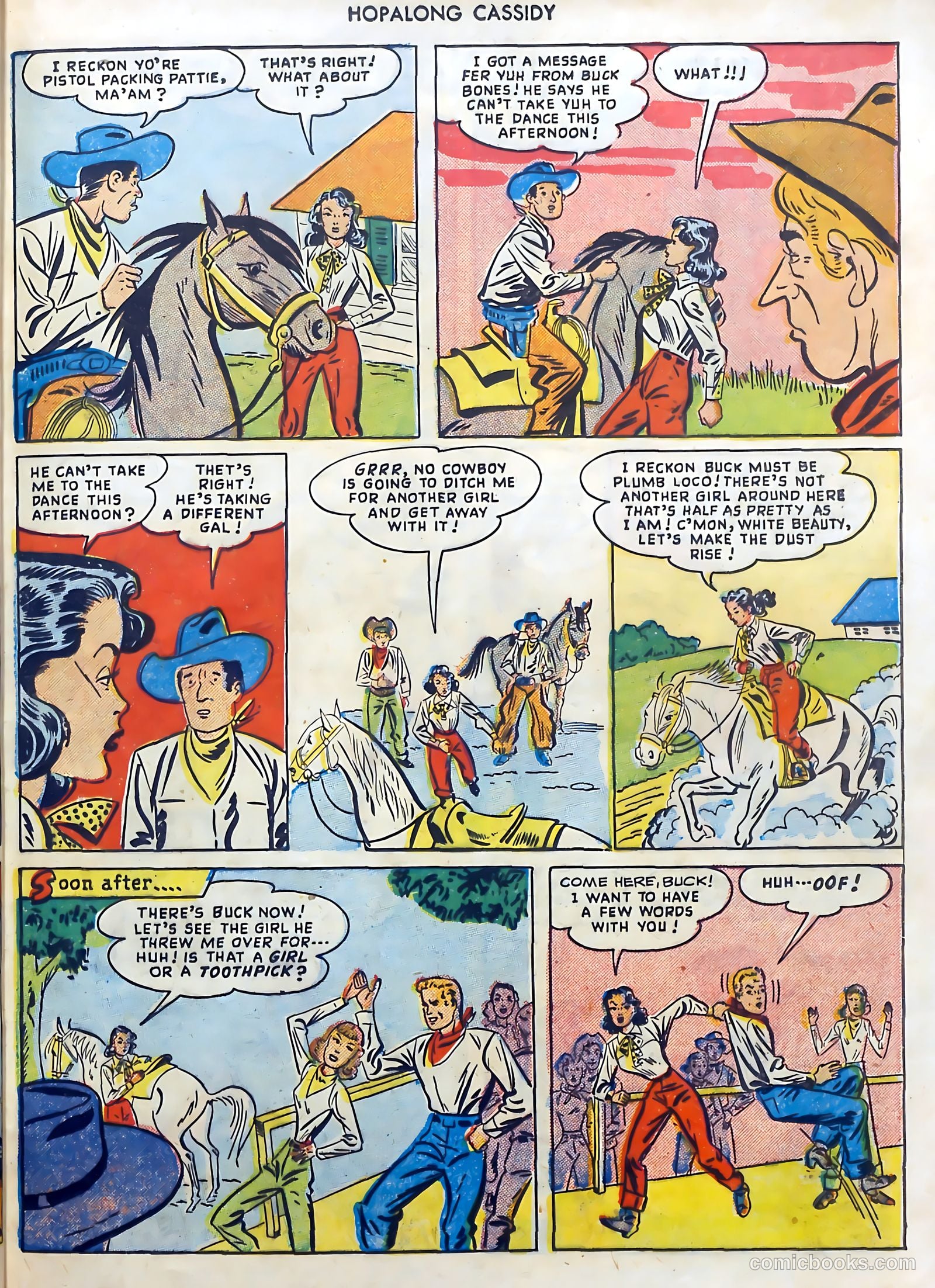 Hopalong Cassidy #46 (1950) — page 33 of 48