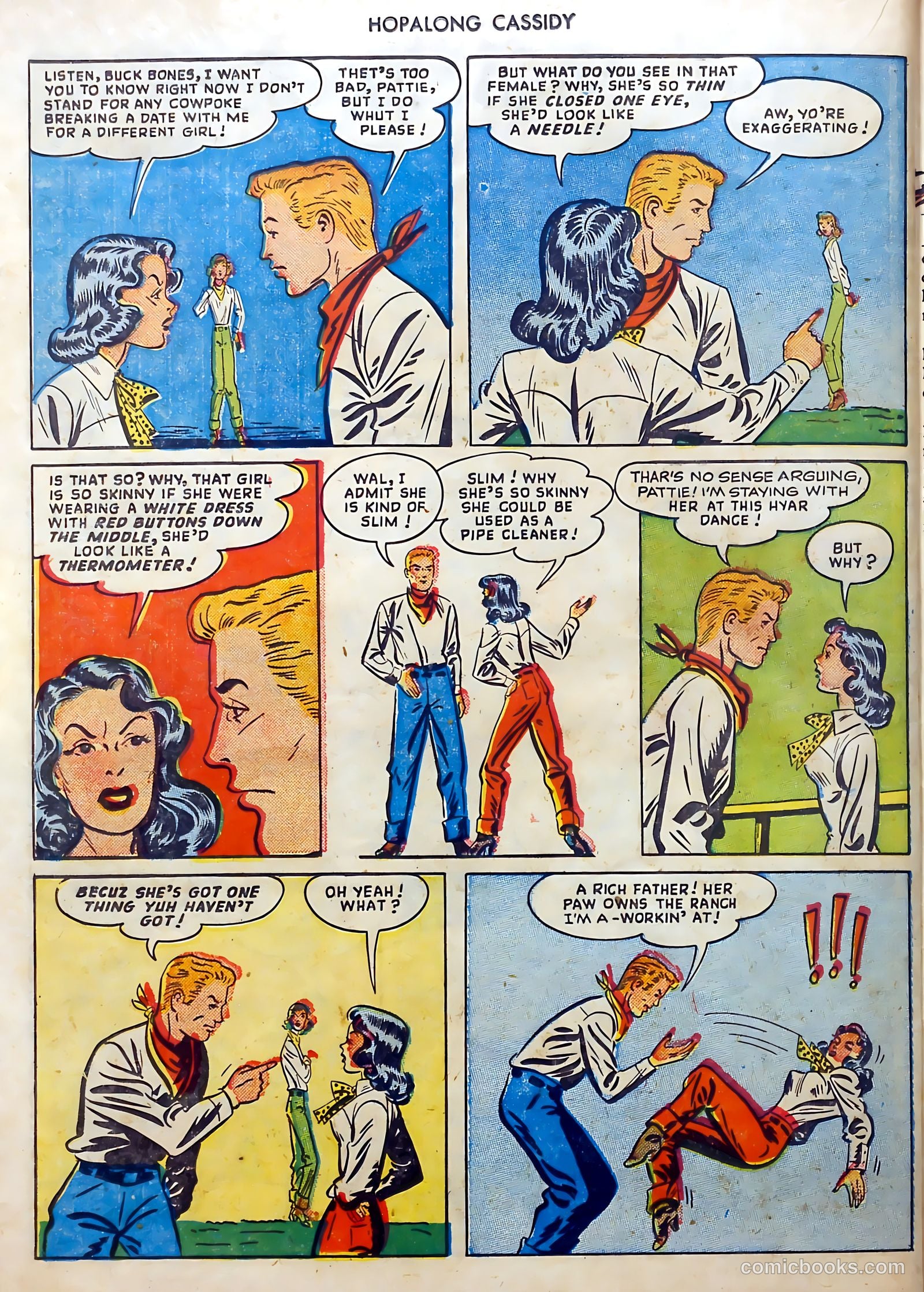 Hopalong Cassidy #46 (1950) — page 34 of 48