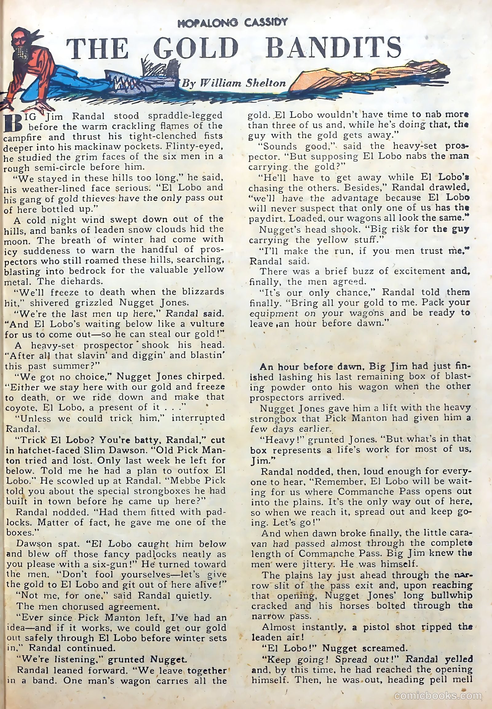Hopalong Cassidy #46 (1950) — page 35 of 48