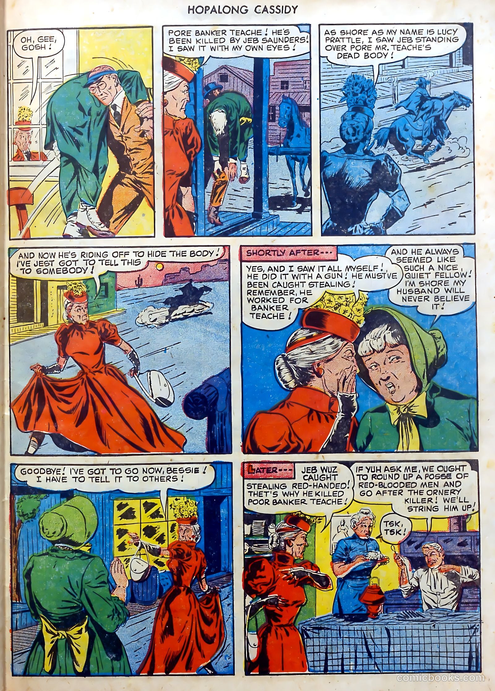 Hopalong Cassidy #46 (1950) — page 39 of 48