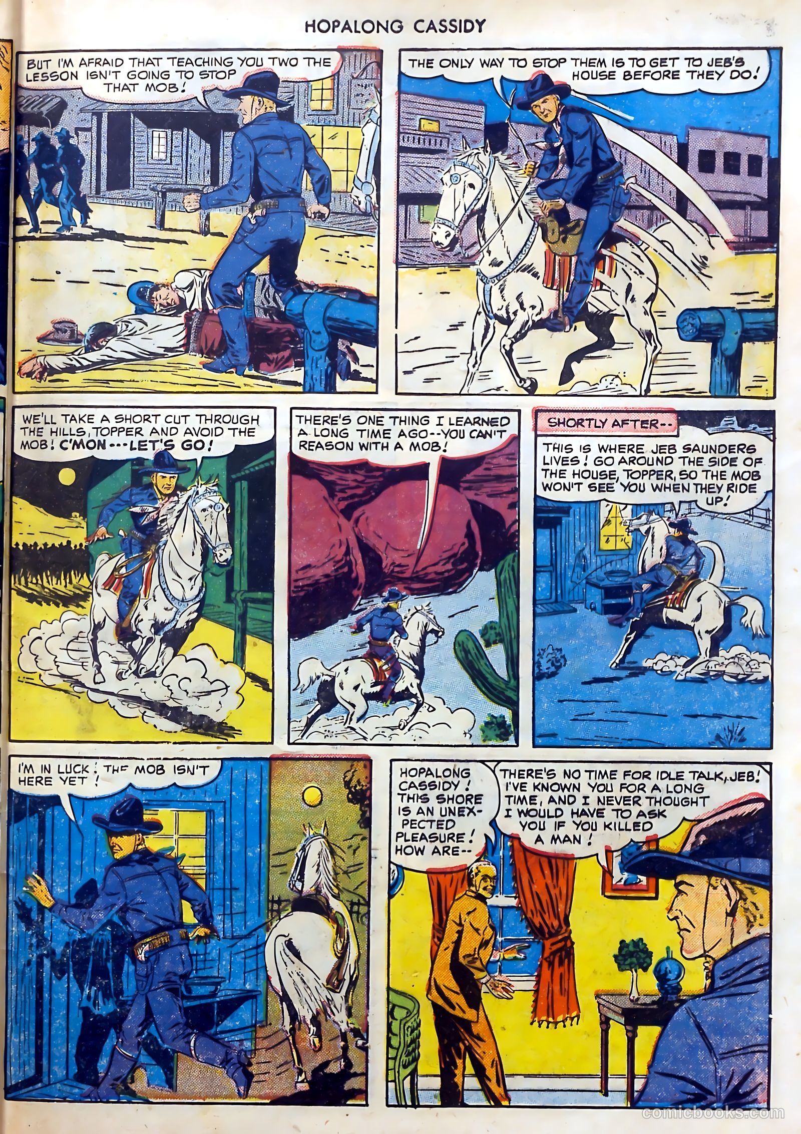 Hopalong Cassidy #46 (1950) — page 41 of 48