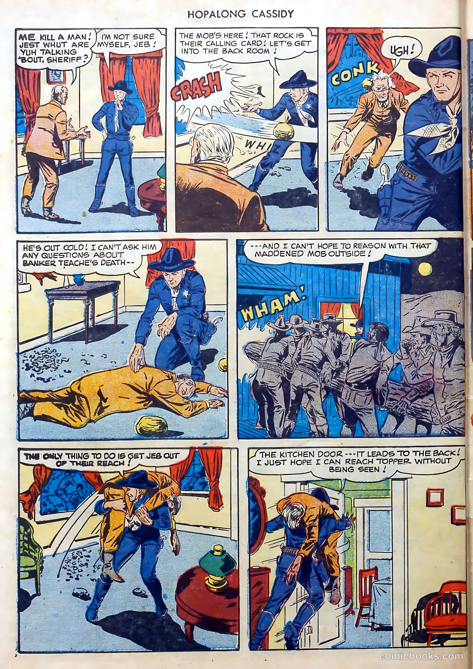 Hopalong Cassidy #46 (1950) — page 42 of 48
