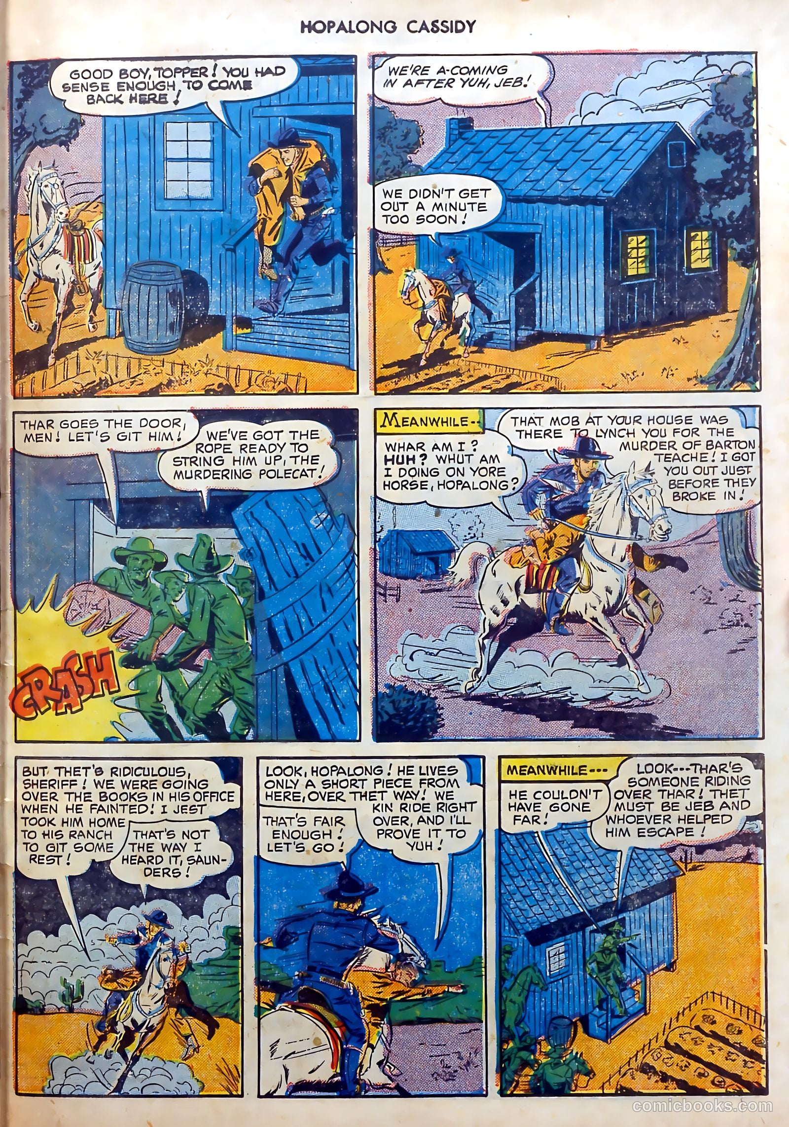 Hopalong Cassidy #46 (1950) — page 43 of 48