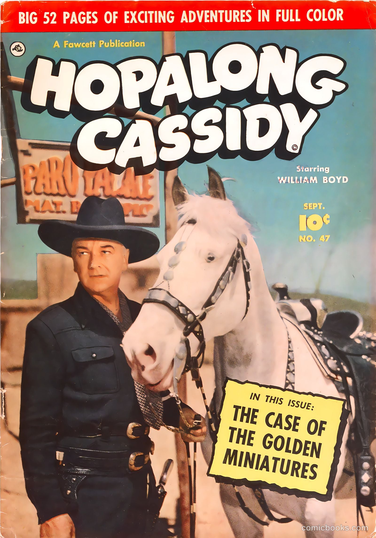 Hopalong Cassidy #47 cover