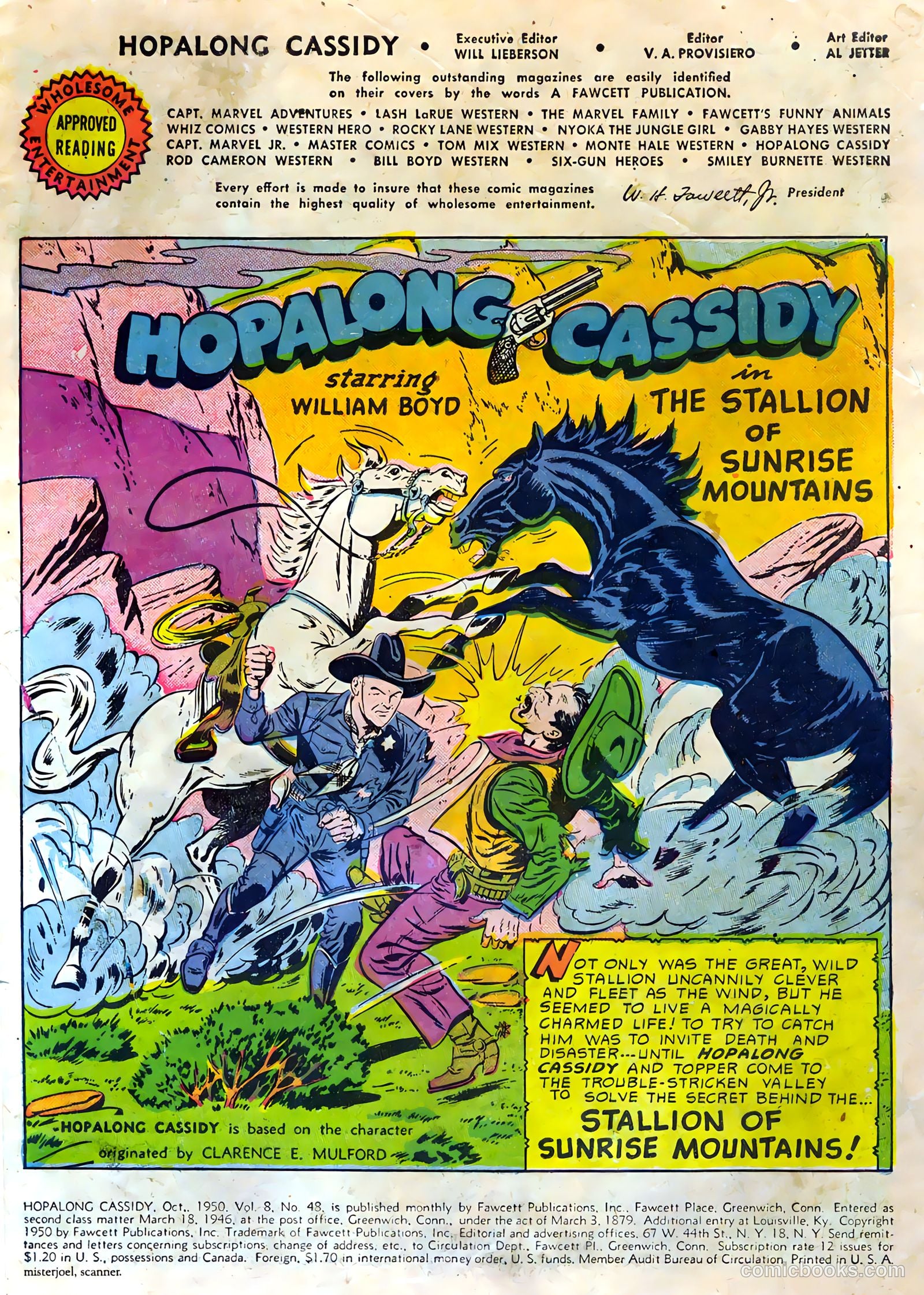 Hopalong Cassidy #48 (1950) — page 1