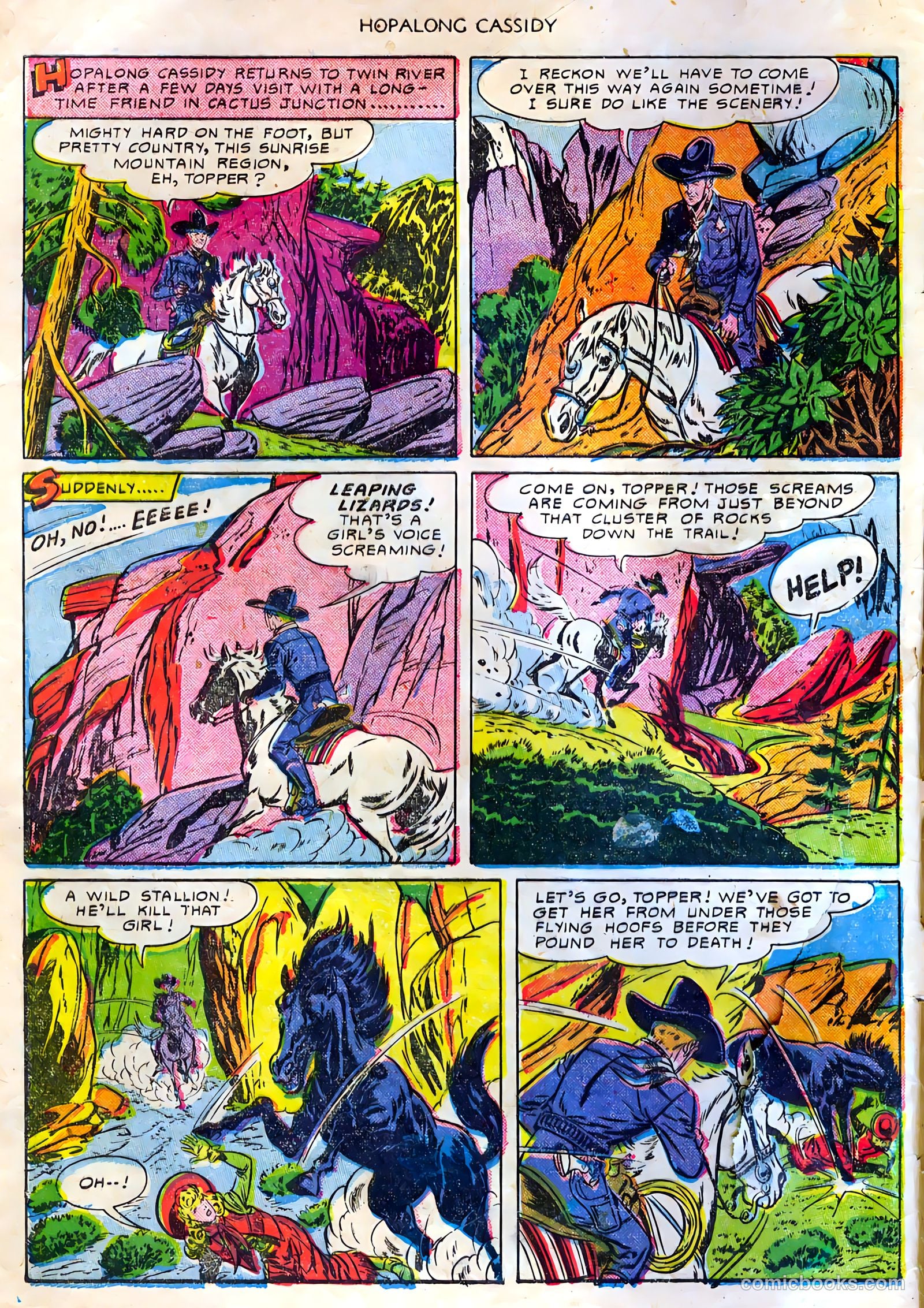 Hopalong Cassidy #48 (1950) — page 2