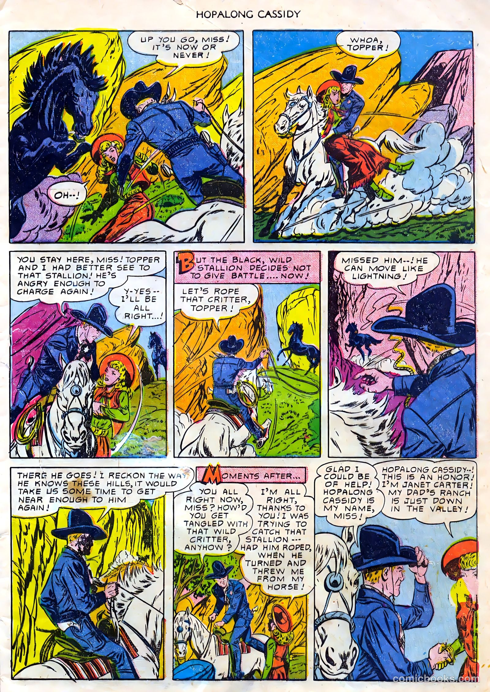 Hopalong Cassidy #48 (1950) — page 3